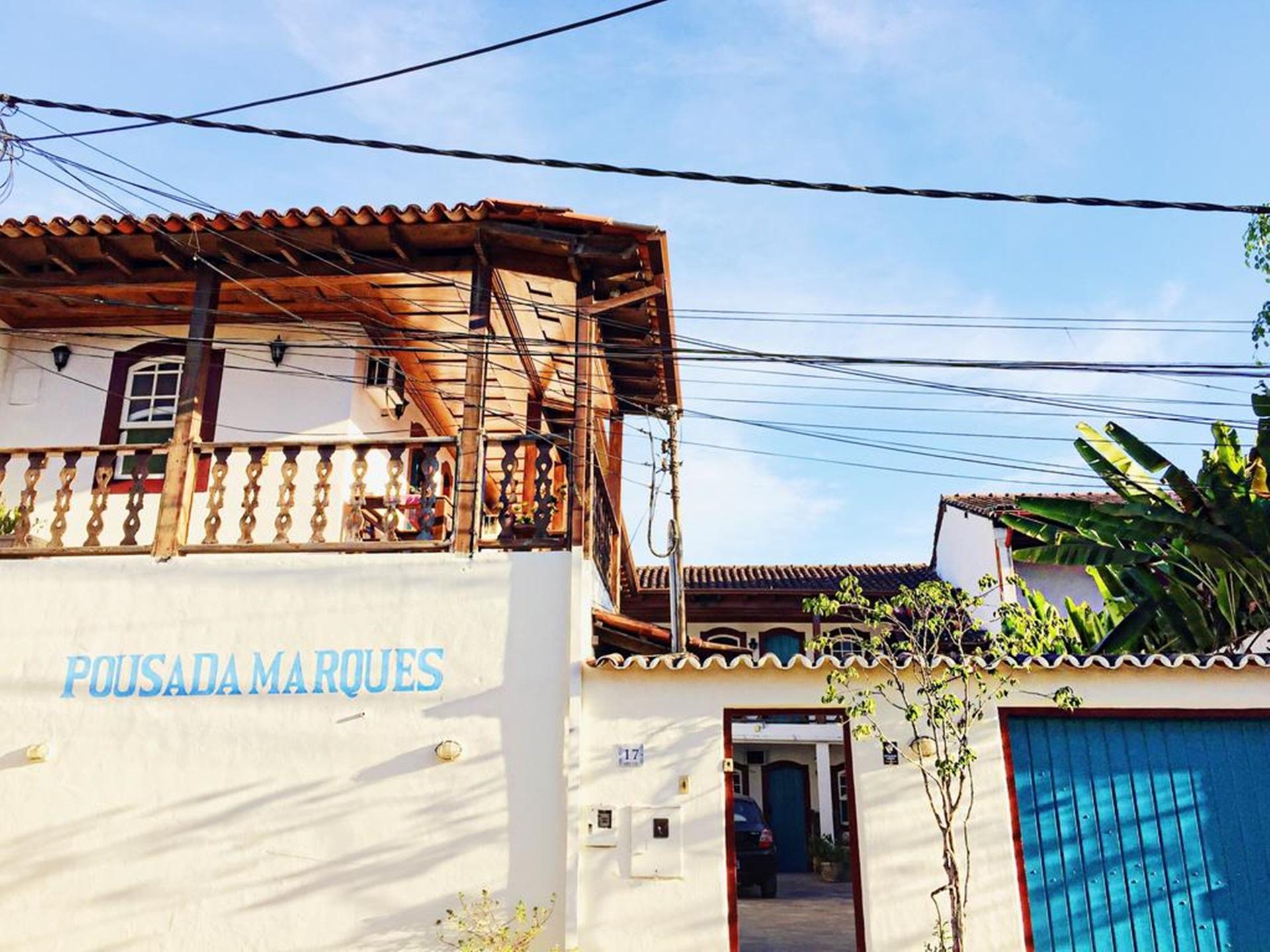 Vista Exterior Pousada Marques