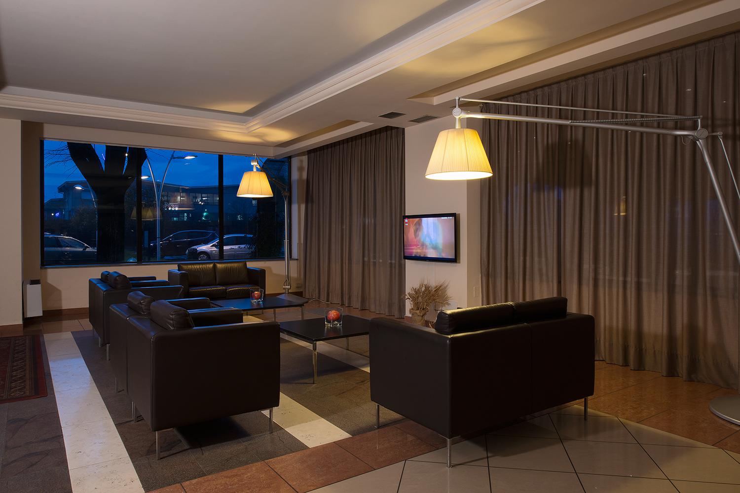 Vista Lobby Hotel Villa Ducale