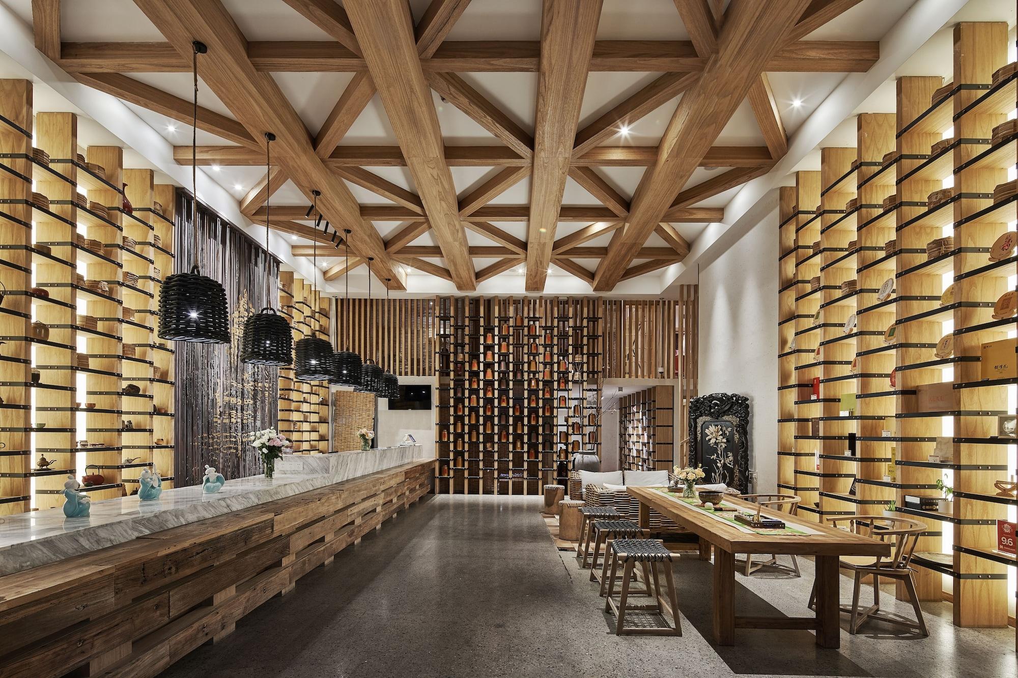 Vista Lobby Manli Hotel Shanghai Pudong Airport Branch-Free shuttle buses to Pudong Airport and Disneyland