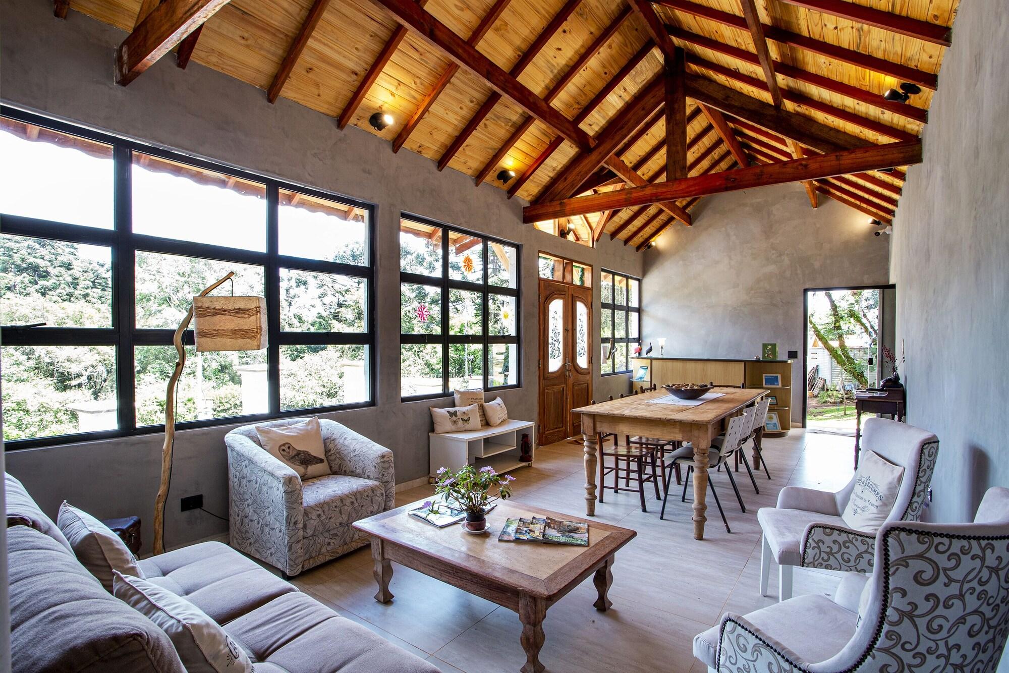 Vista Lobby Pousada Vila Suíça