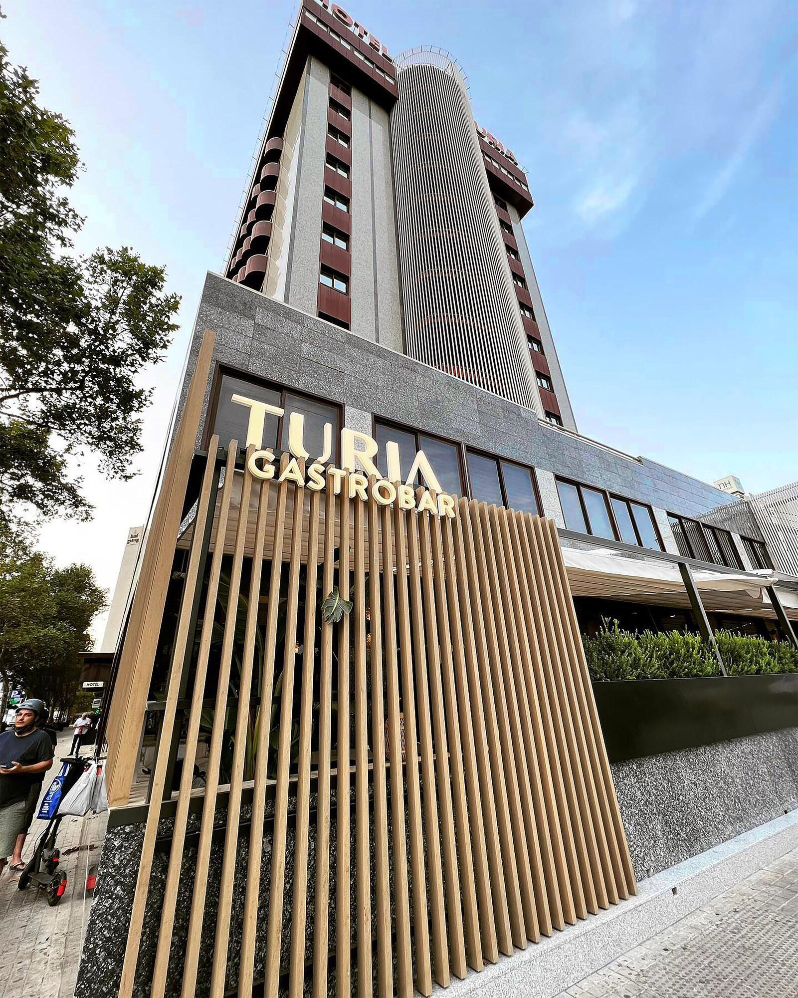 Vista Exterior Hotel Turia Valencia