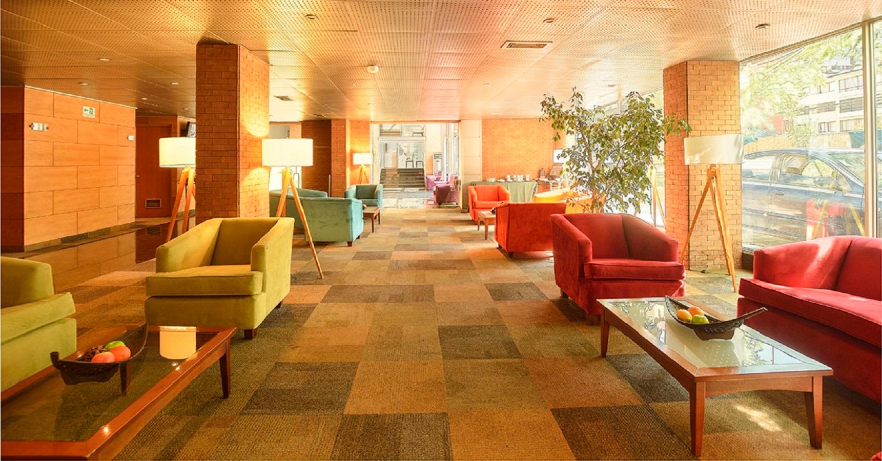 Vista Lobby Hotel Eurotel Providencia