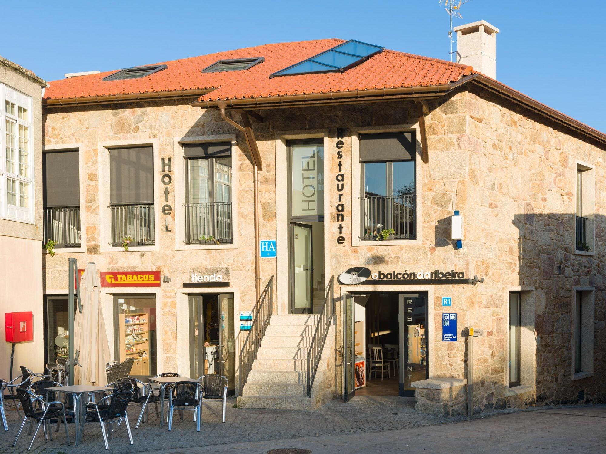 Vista Exterior O Balcón da Ribeira