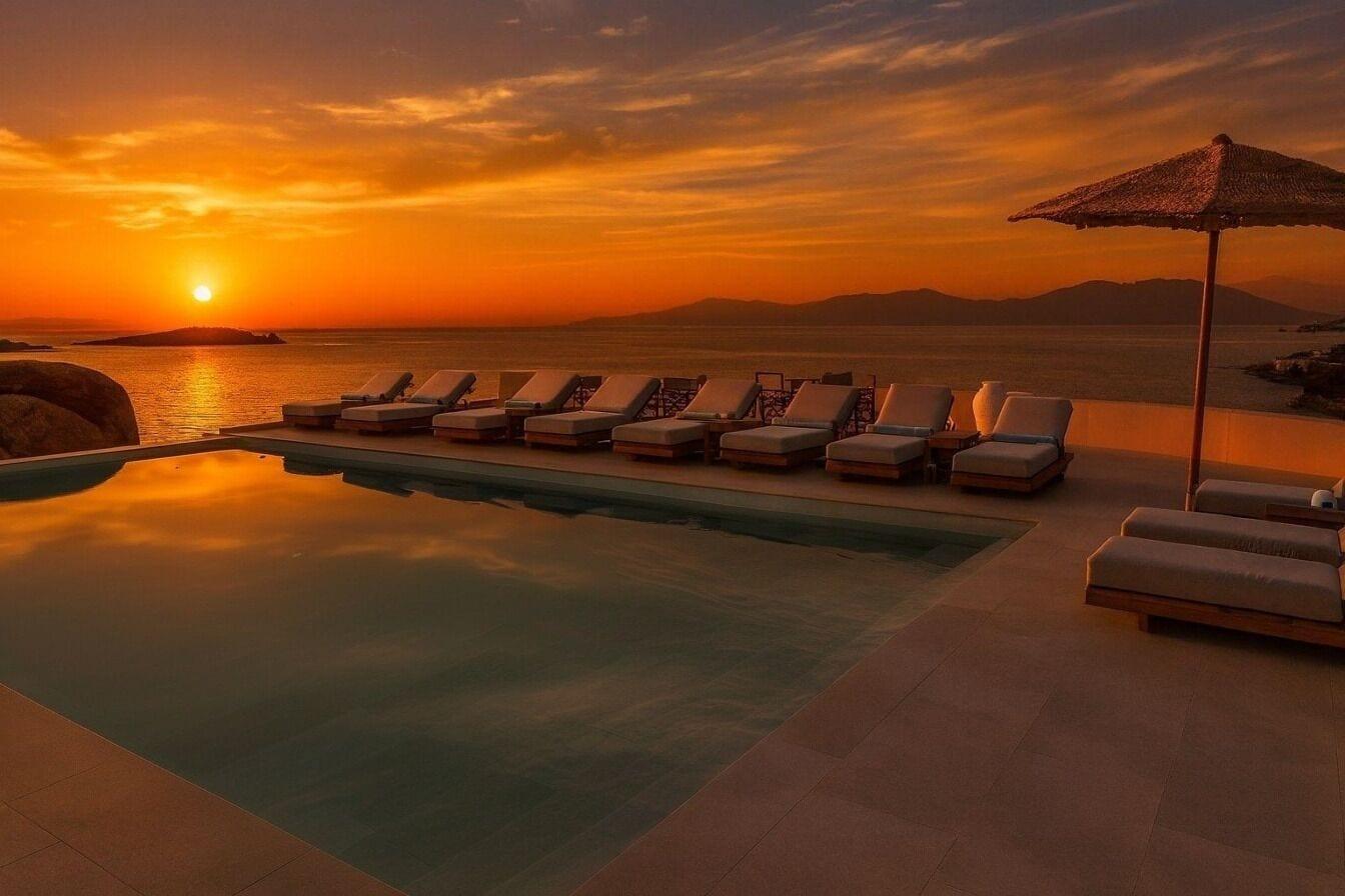 Vista Piscina Villa Margarita