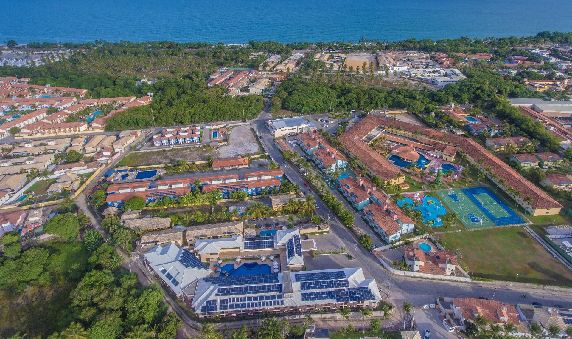 Vista Exterior Safira Praia Hotel