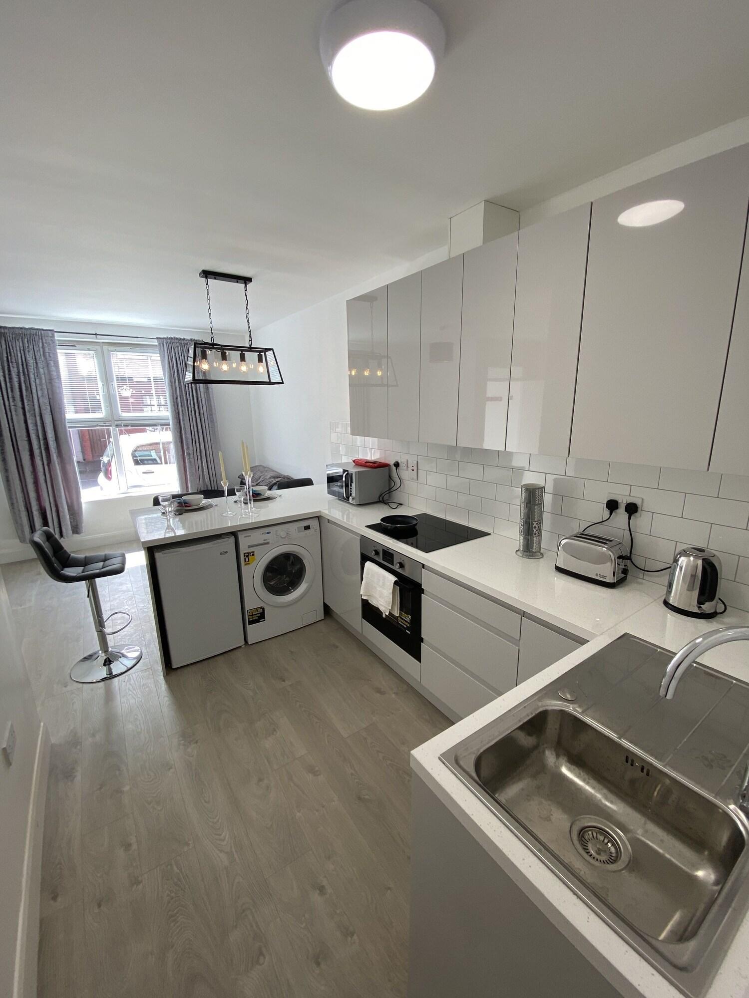 Equipamiento de Habitación Two Bedroom City Centre Apartment