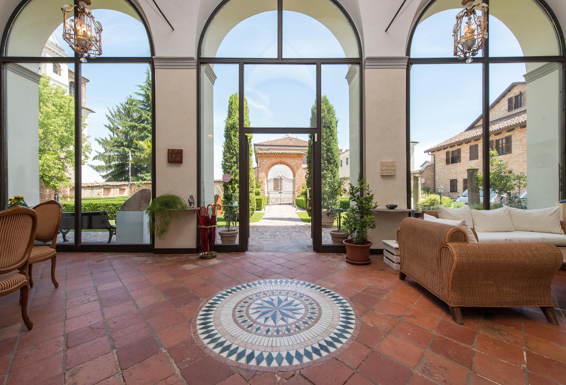 Vista Lobby Sunstar Hotel Piemont