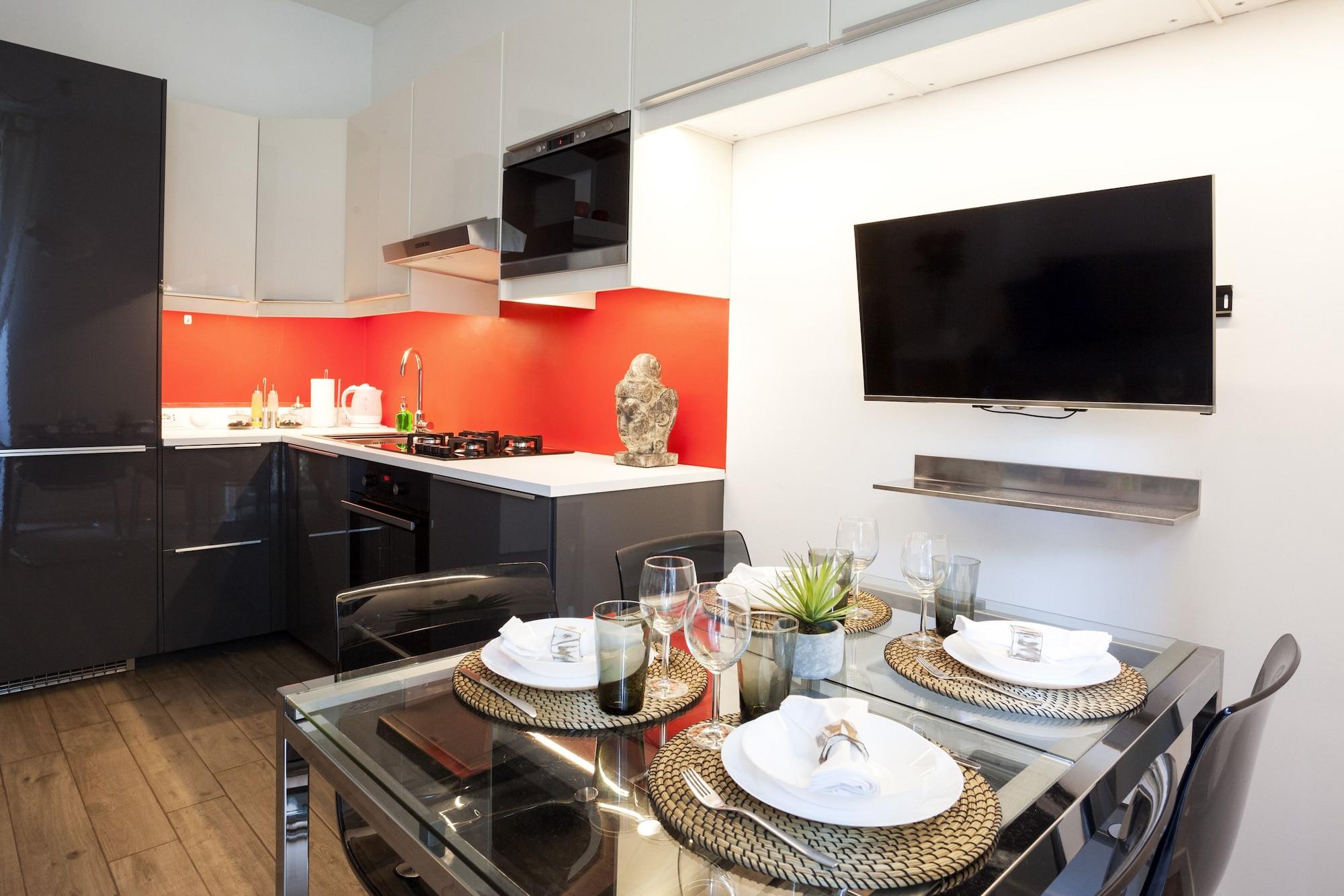 Equipamiento de Habitación Sweet Apartment near City Center