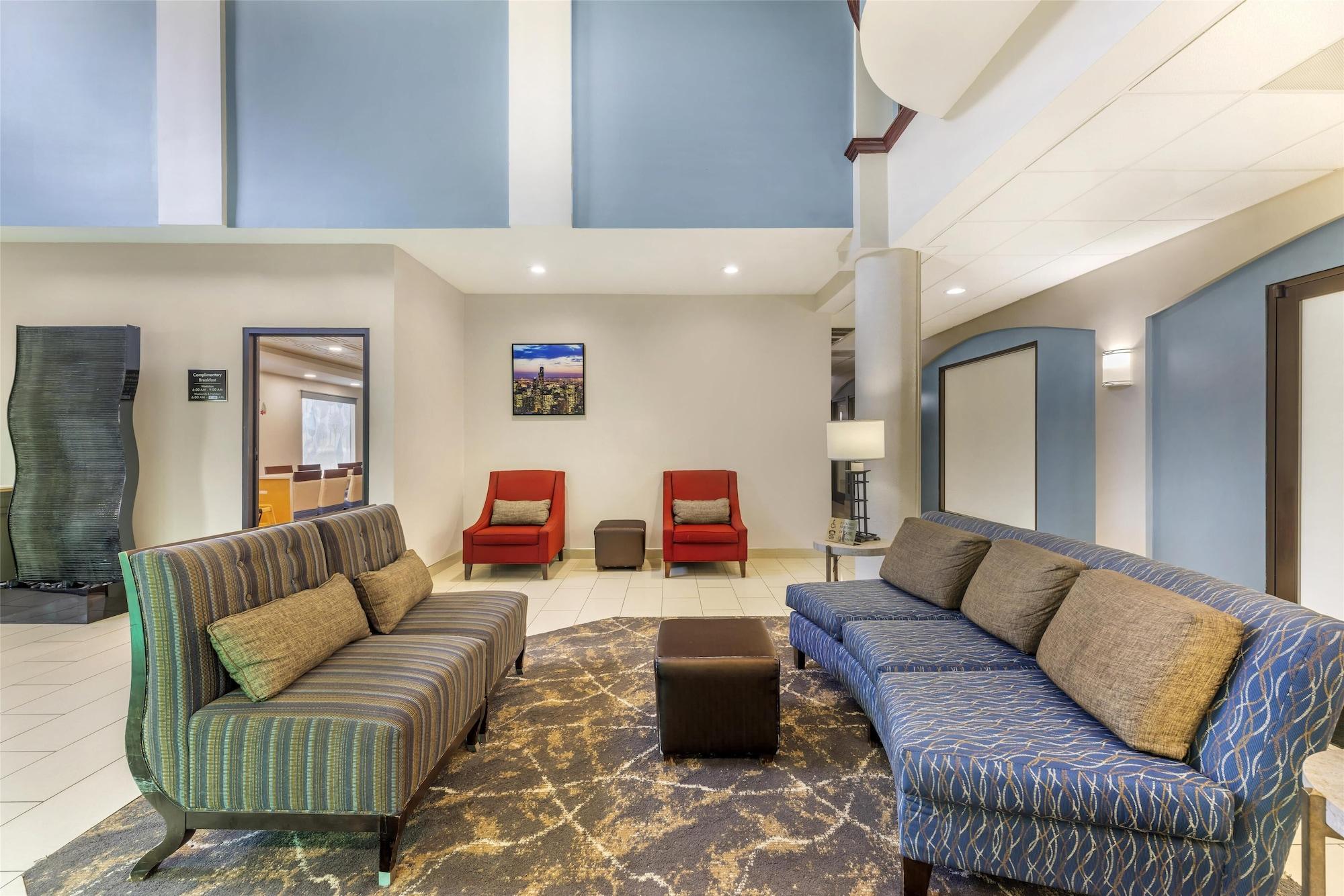 Vista Lobby Best Western Joliet Inn & Suites