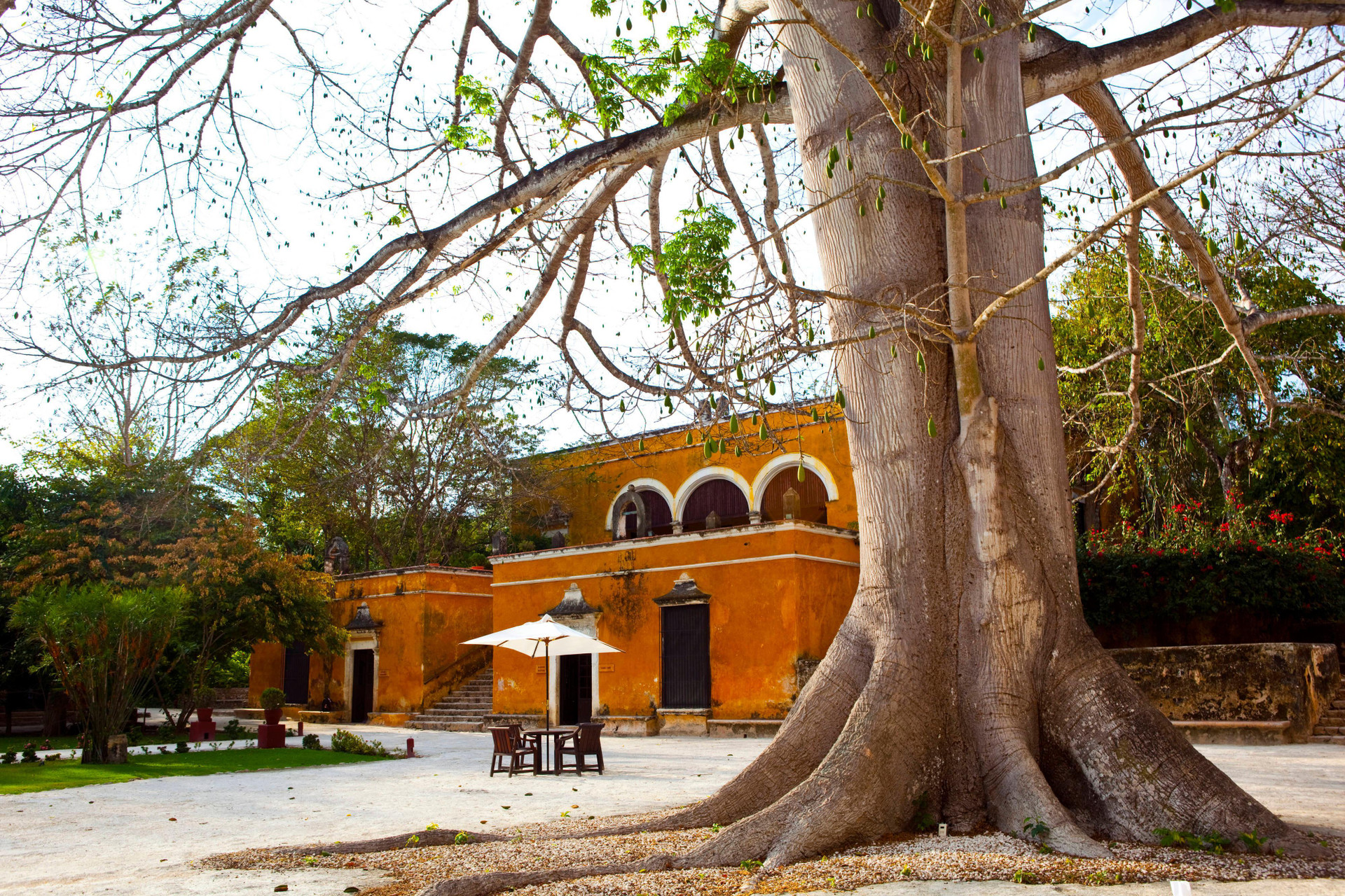 Vista Exterior Hacienda Uayamon