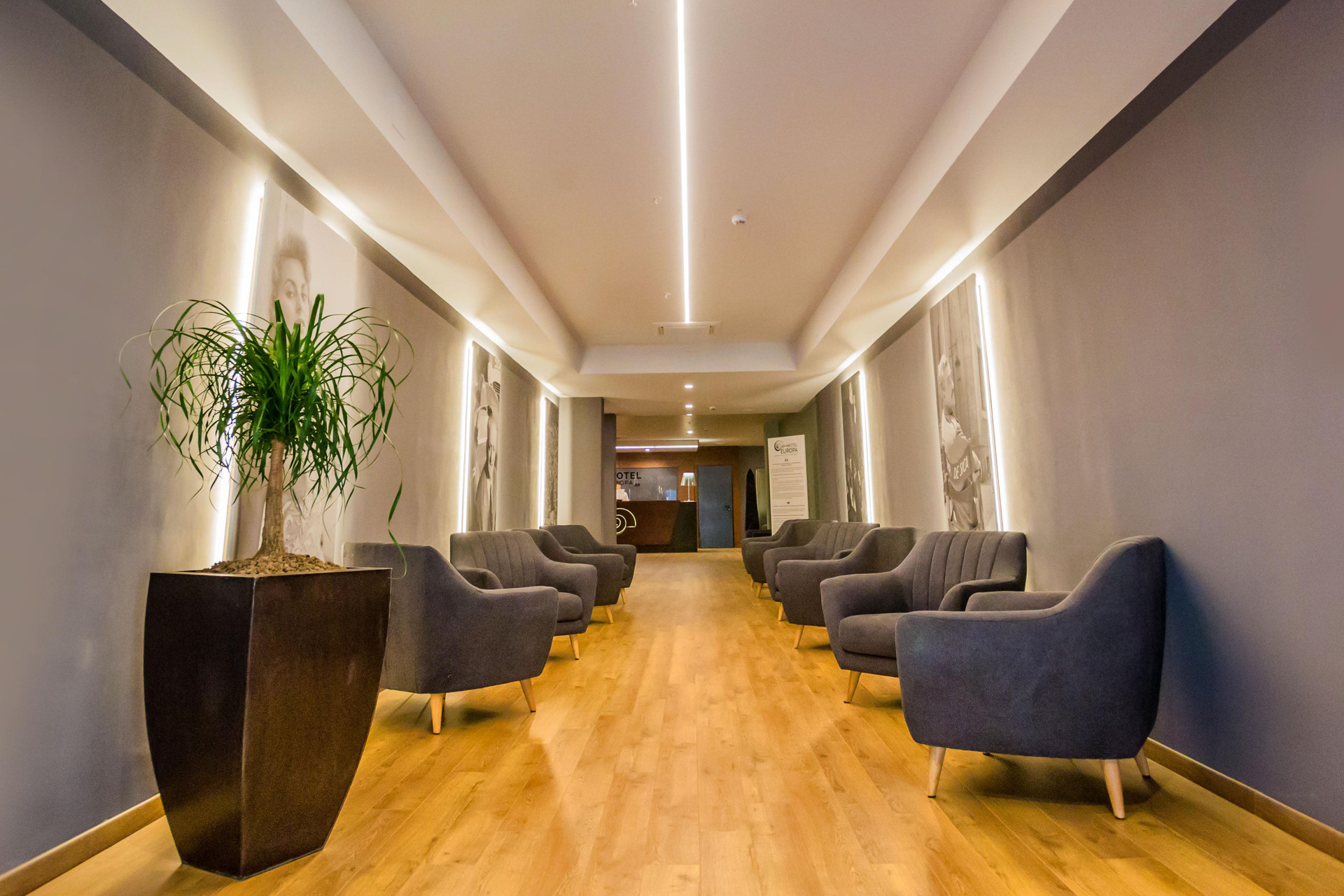 Vista Lobby Hotel Europa Art Caserta