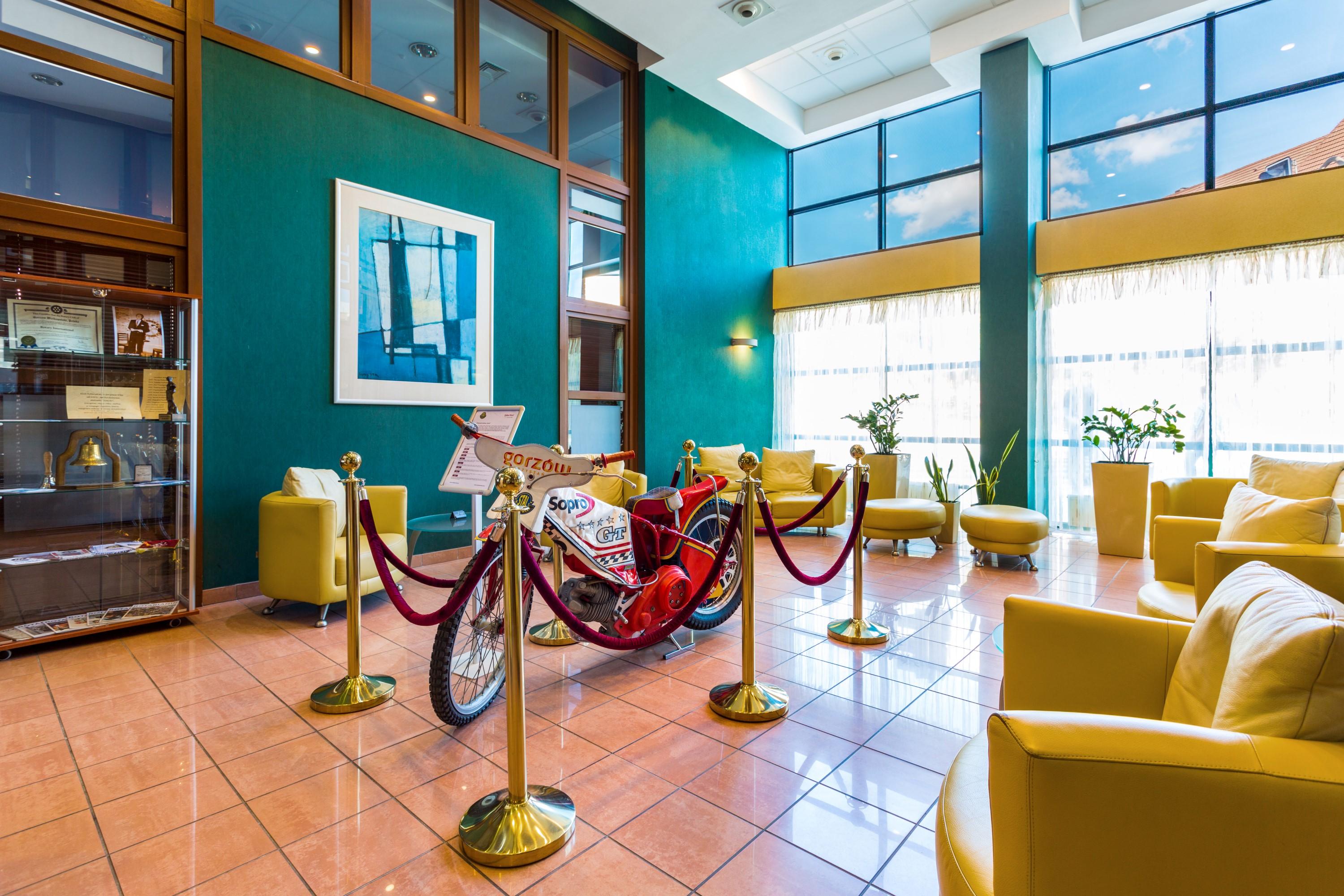 Vista Lobby Qubus Hotel Gorzow Wielkopolski