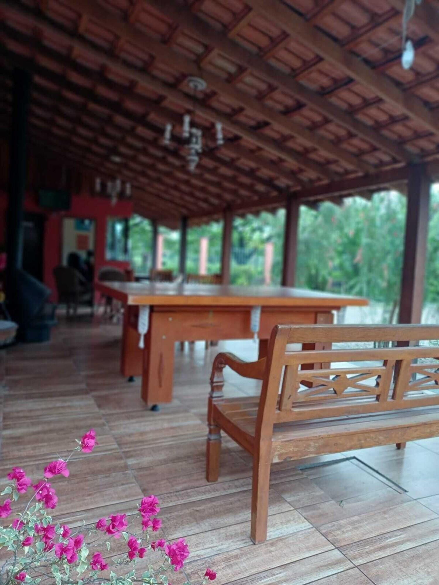 Vista Lobby Pousada Casa do Bosque