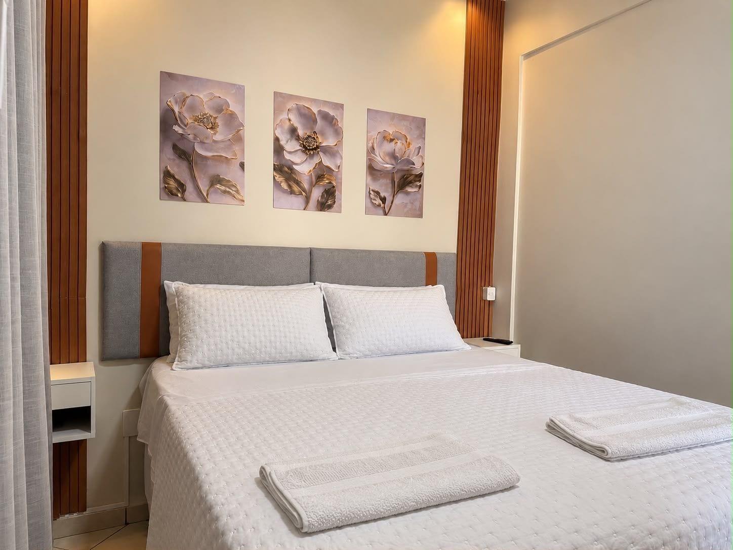 Comodidades do quarto Ribeiro Flat