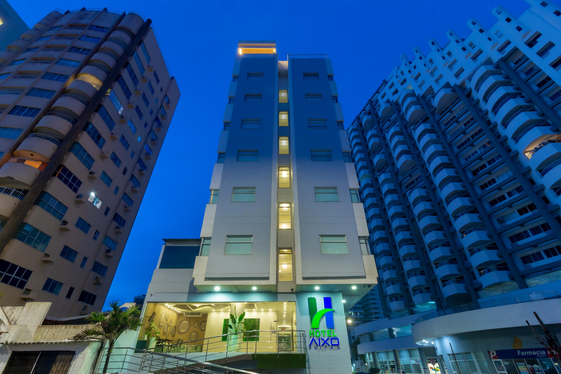 Vista Exterior Hotel Aixo Suites By Geh Suites