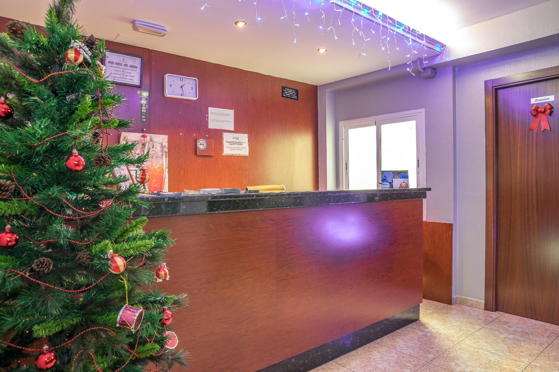 Vista Lobby Hotel Blanca Paloma