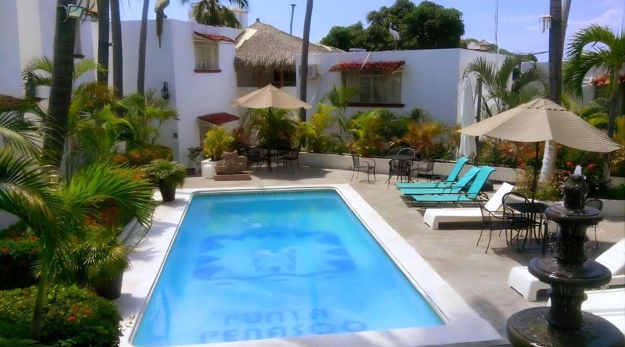 Vista Piscina Hotel Villas Punta Peñasco