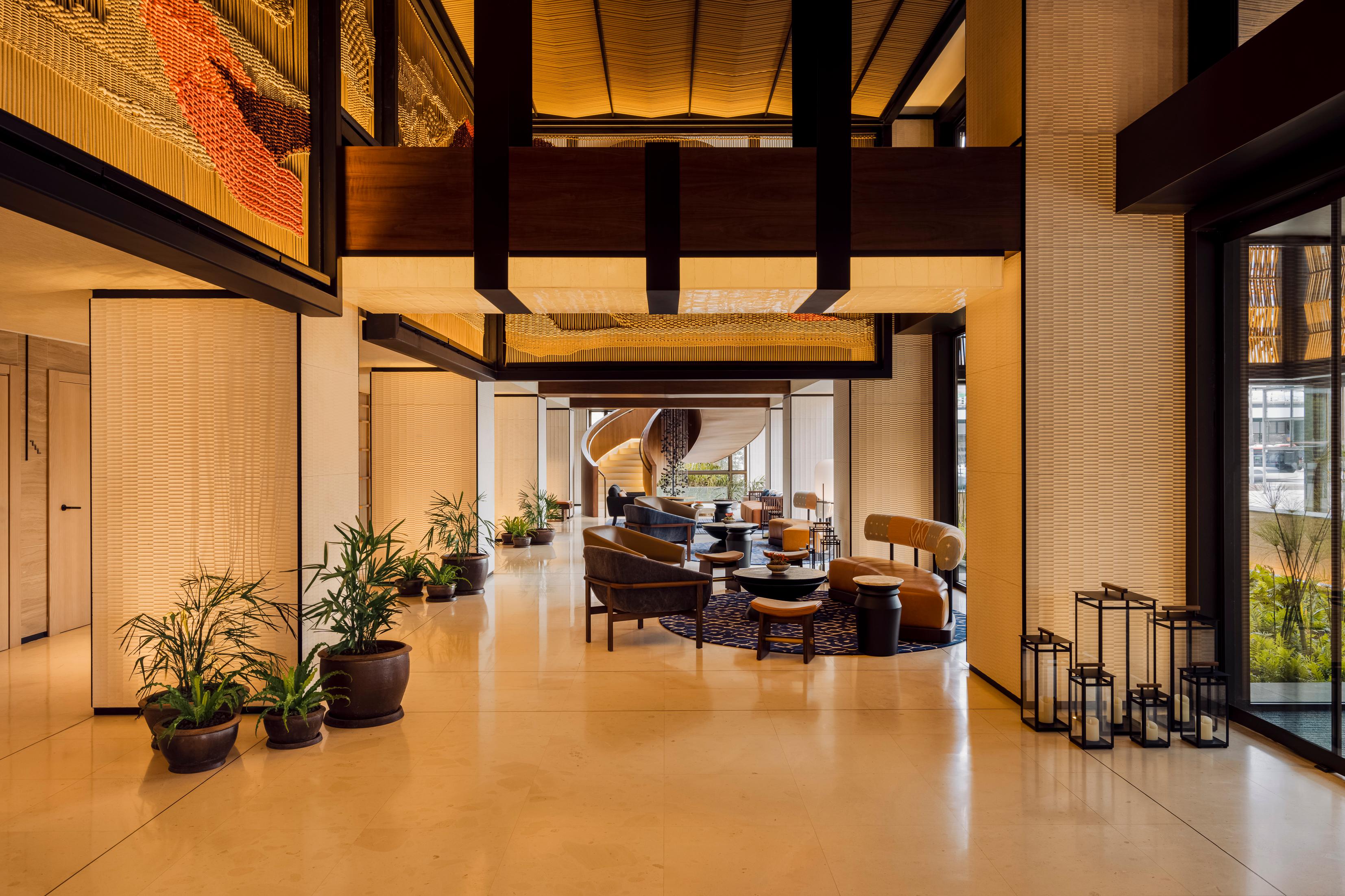 Vista Lobby Nobu Hotel Barcelona
