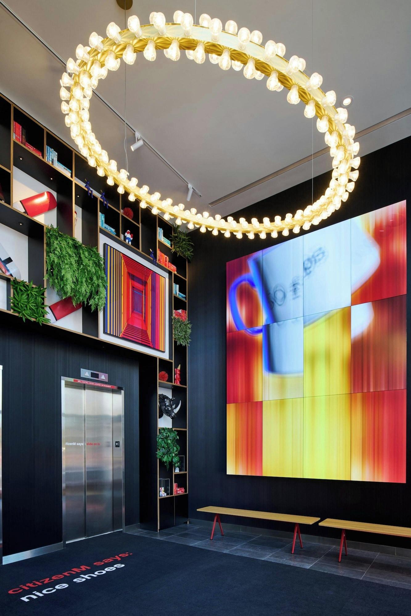 Vista Lobby citizenM Boston Back Bay