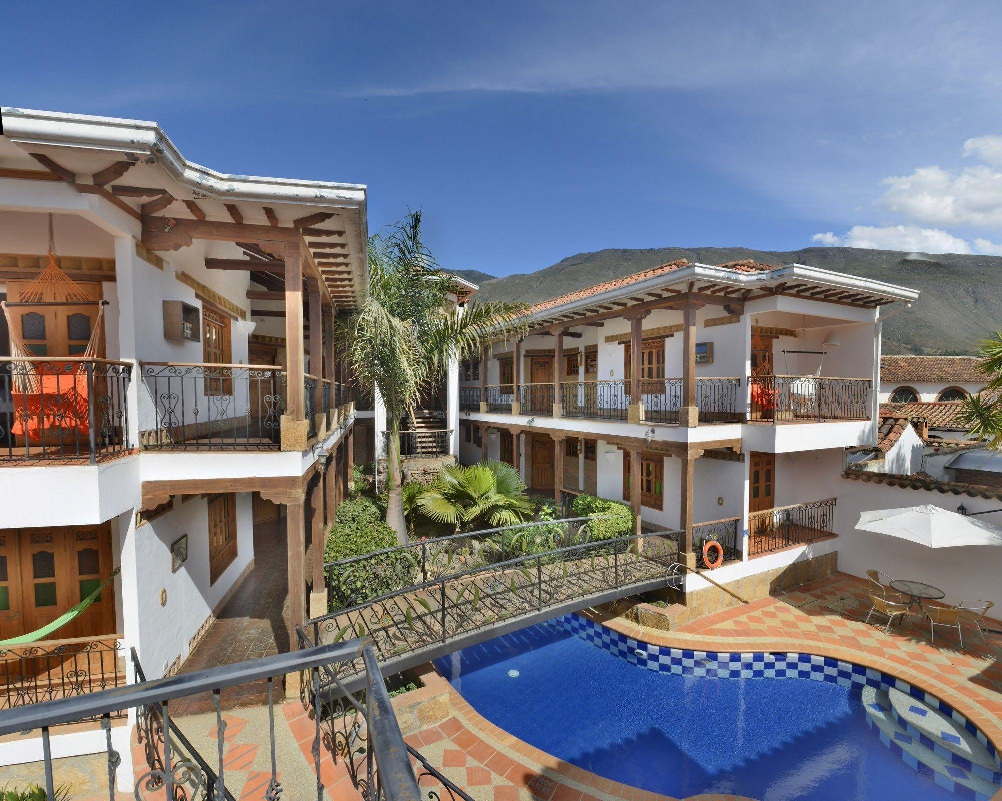 Vista Exterior Hotel Boutique Villa Roma