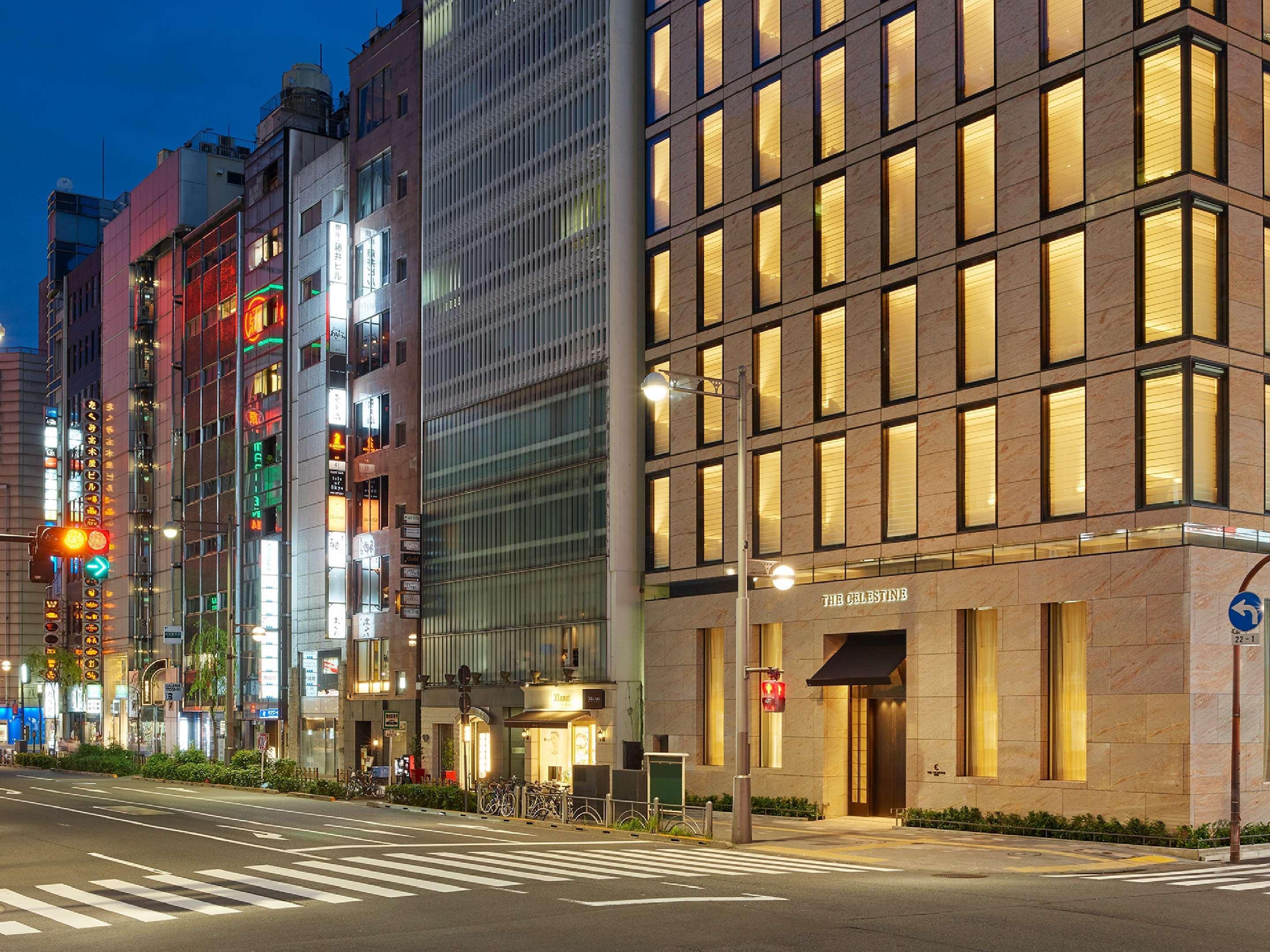 Vista Exterior Hotel The Celestine Ginza