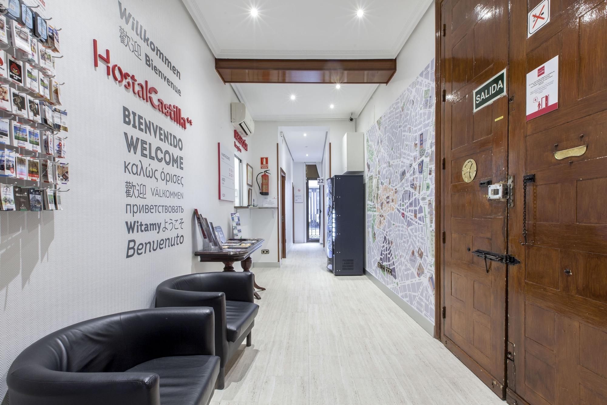 Vista Lobby Hostal Castilla I - Atocha