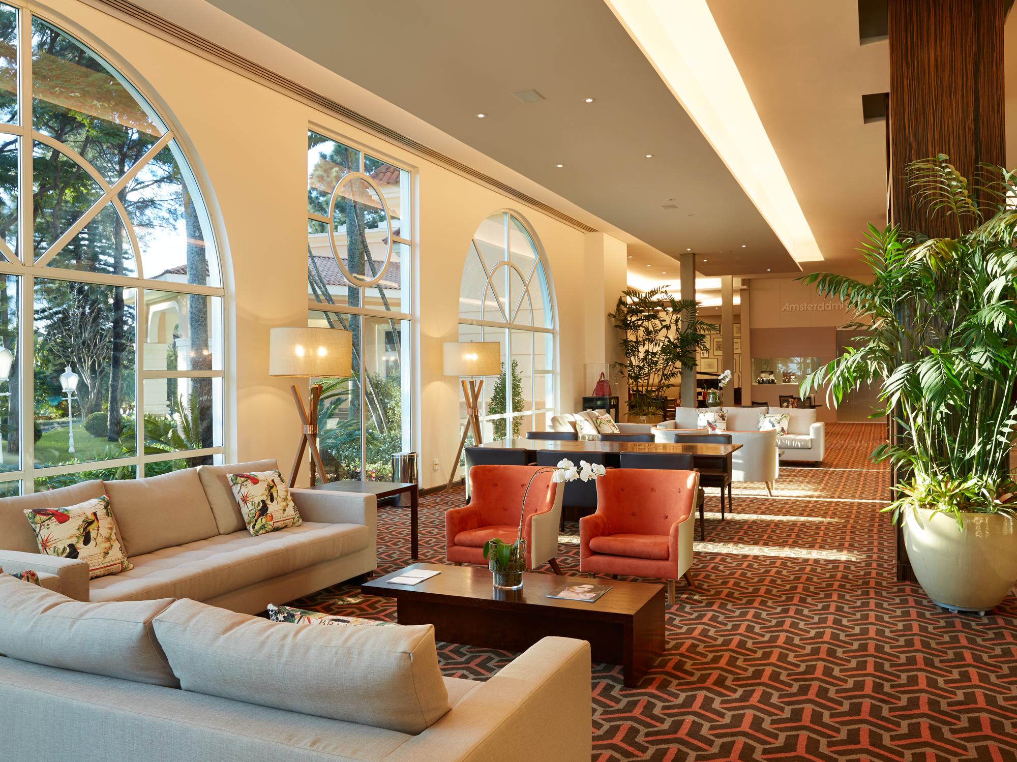 Vista do lobby Royal Palm Plaza Resort
