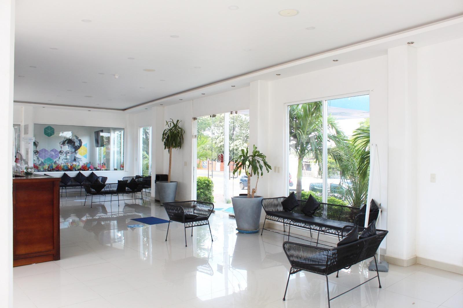 Vista Lobby Hotel Santa Cruz Juchitan