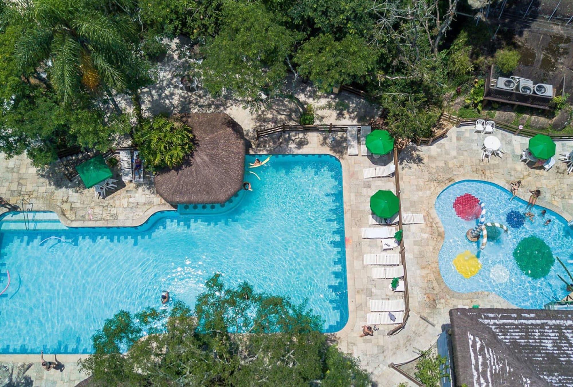 Vista Piscina Eco Resort Refúgio Cheiro de Mato
