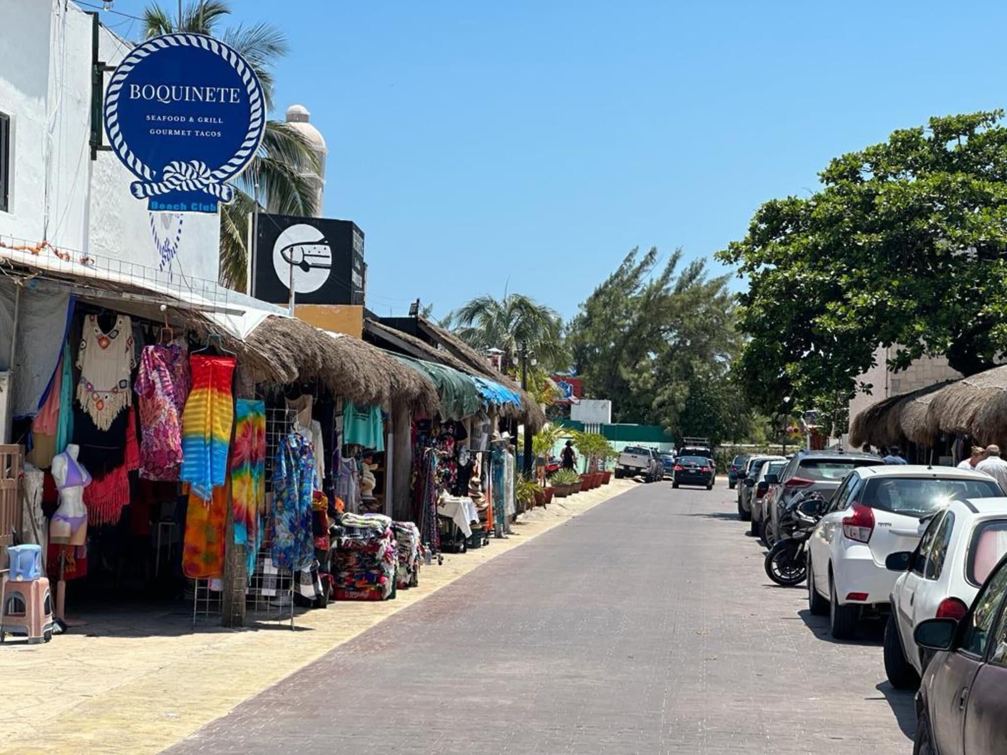 Vista Exterior Hotel Las Palmas Puerto Morelos