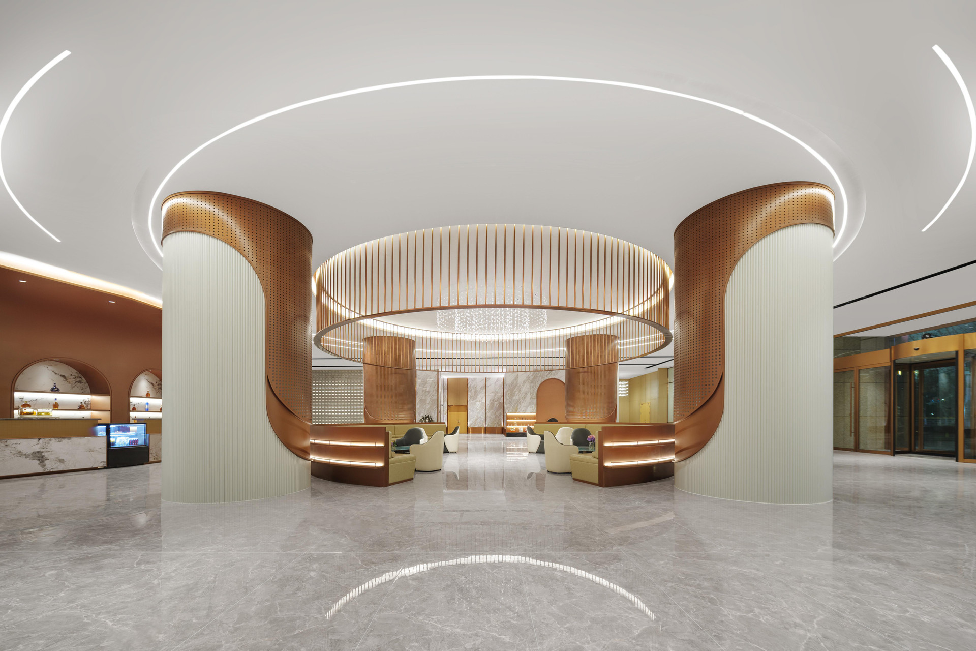 Vista Lobby Grand Madison Hotel Suzhou Huanyu