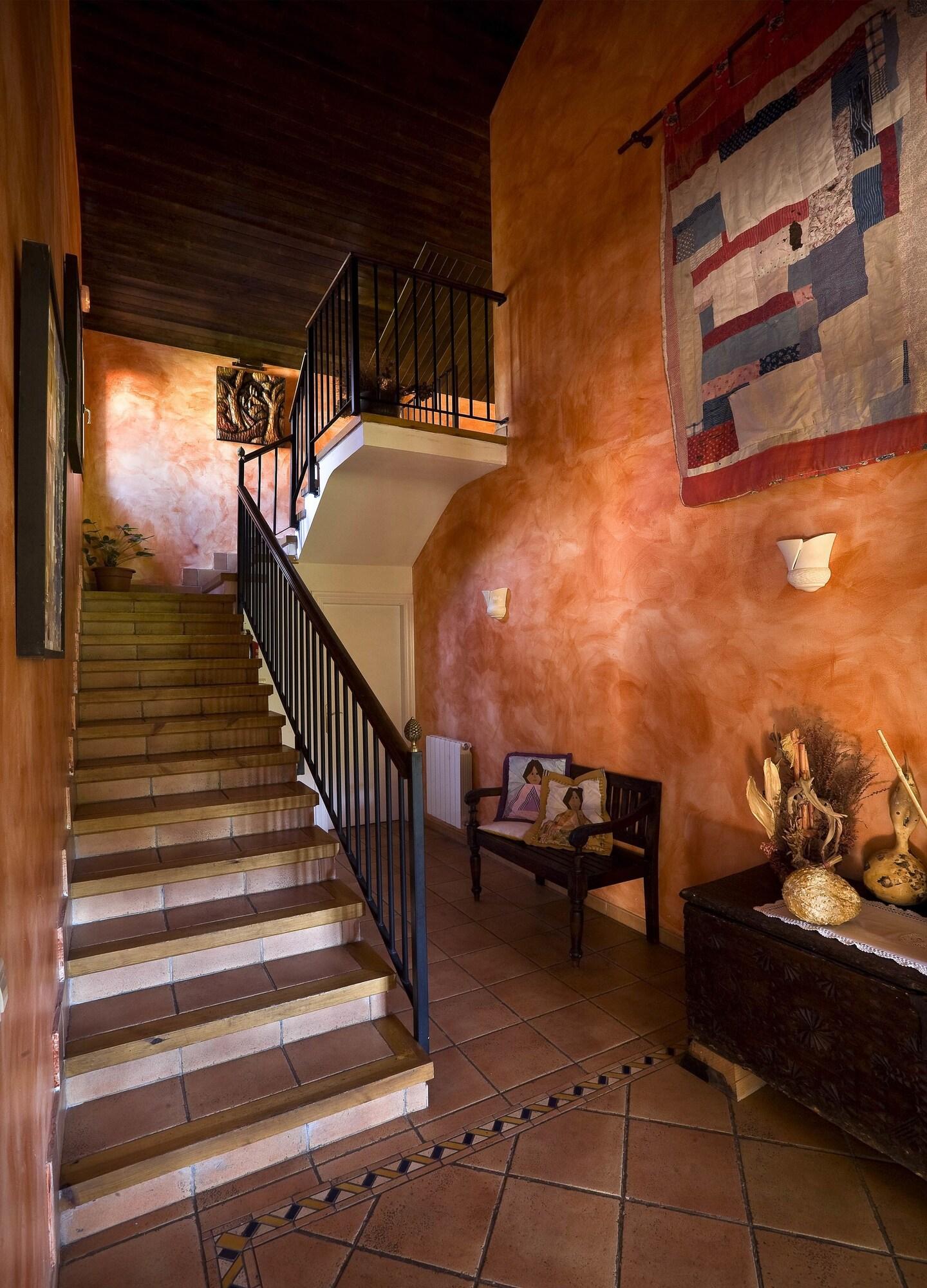 Vista Lobby La Posada de San Millan