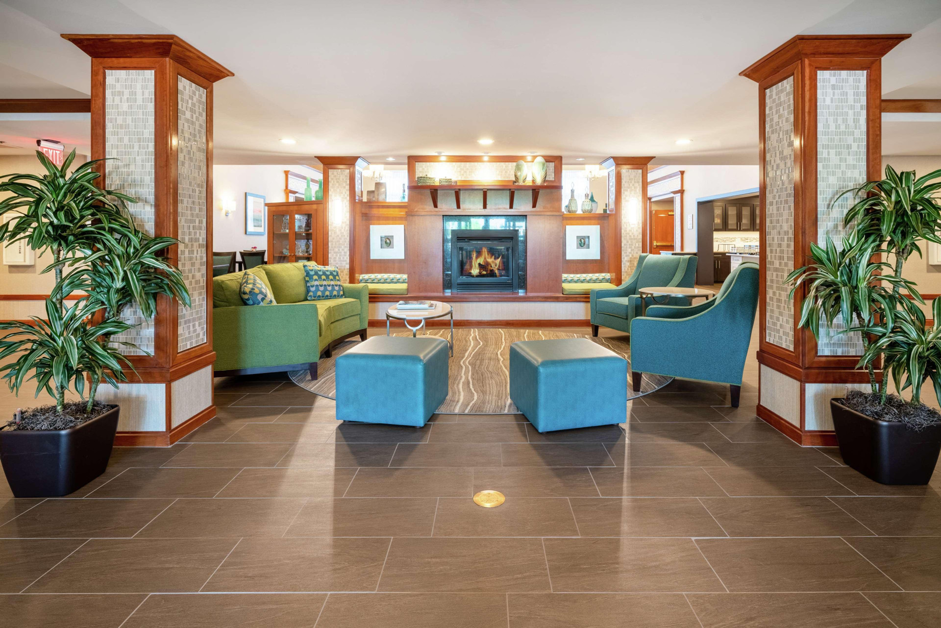 Vista Lobby Homewood Suites by Hilton Philadelphia-Valley Forge