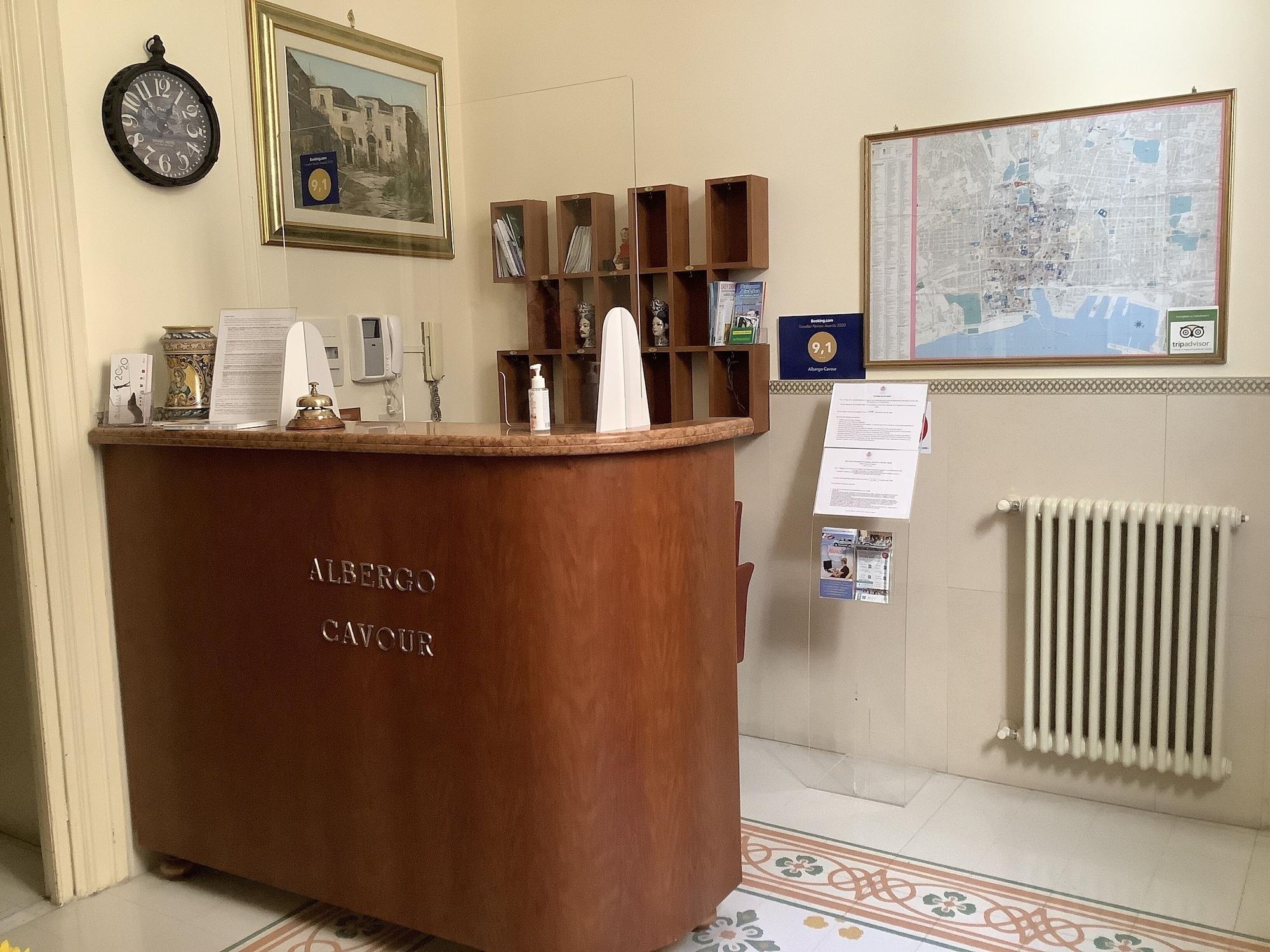 Vista Lobby Albergo Cavour