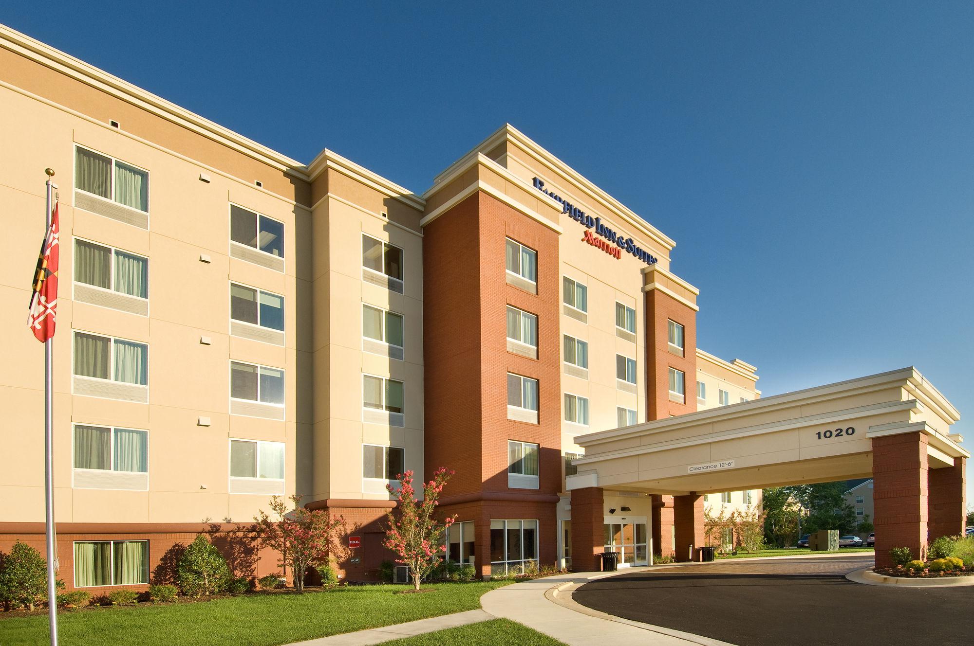 Vista Exterior Fairfield Inn & Suites Baltimore BWI Airport