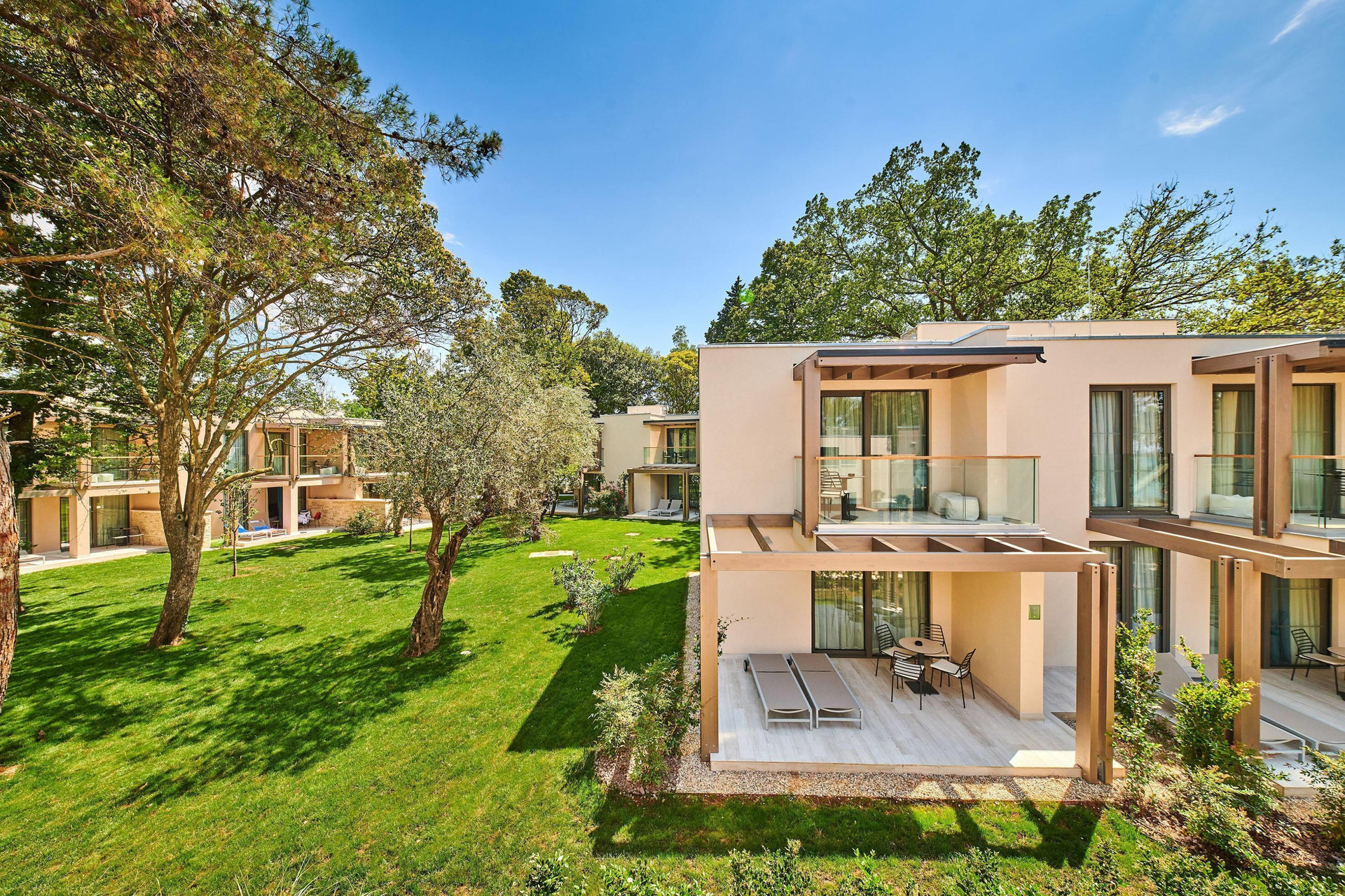 Vista Exterior Hotel Umag Plava Laguna