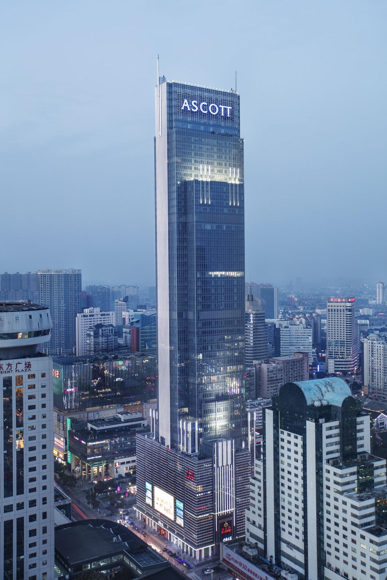 Vista Exterior Ascott Central Wuxi