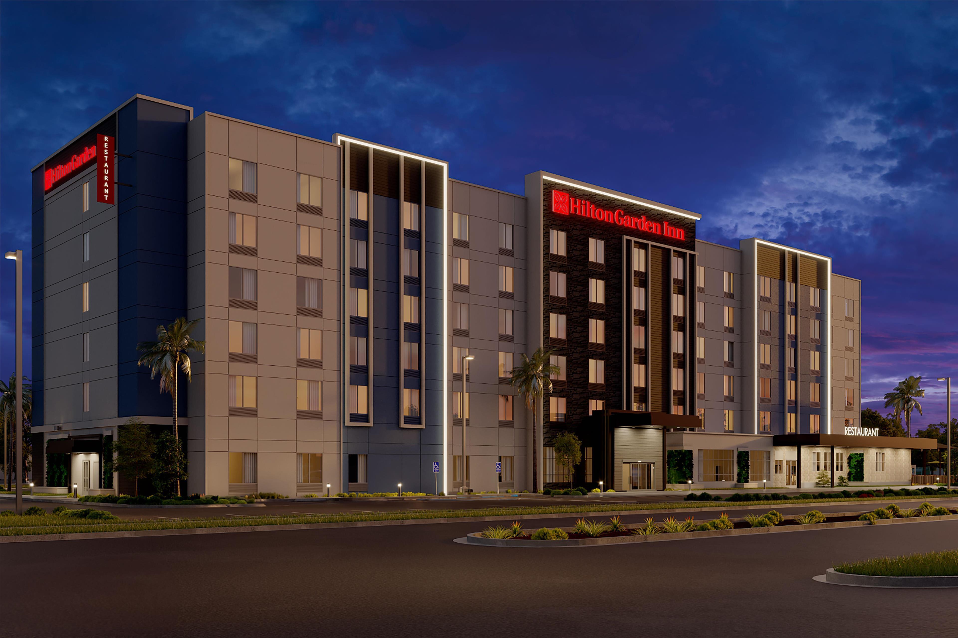 Vista Exterior Hilton Garden Inn Cape Canaveral near Cocoa Beach