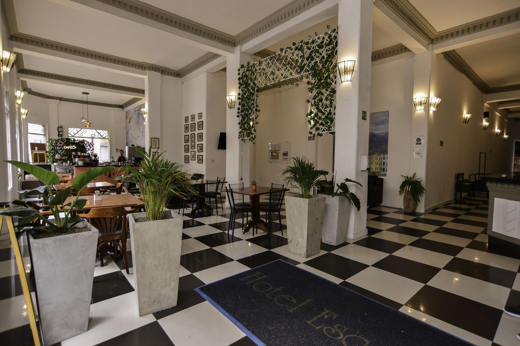Lobby view Hotel Escorial