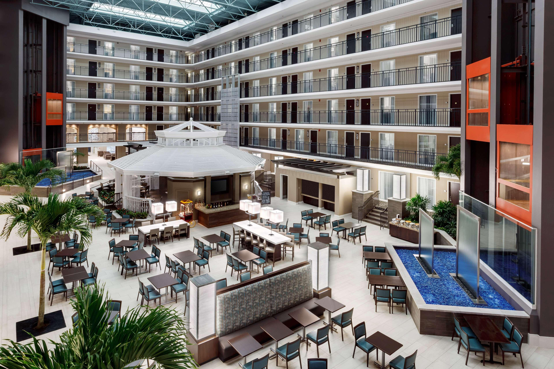 Vista Lobby Embassy Suites by Hilton Orlando Lake Buena Vista Resort
