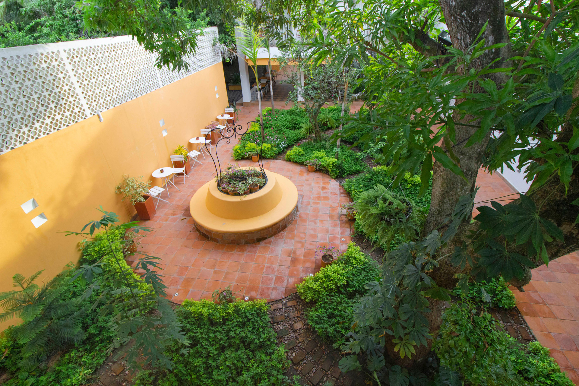 Balcón, patio o terraza La Gloria Hotel