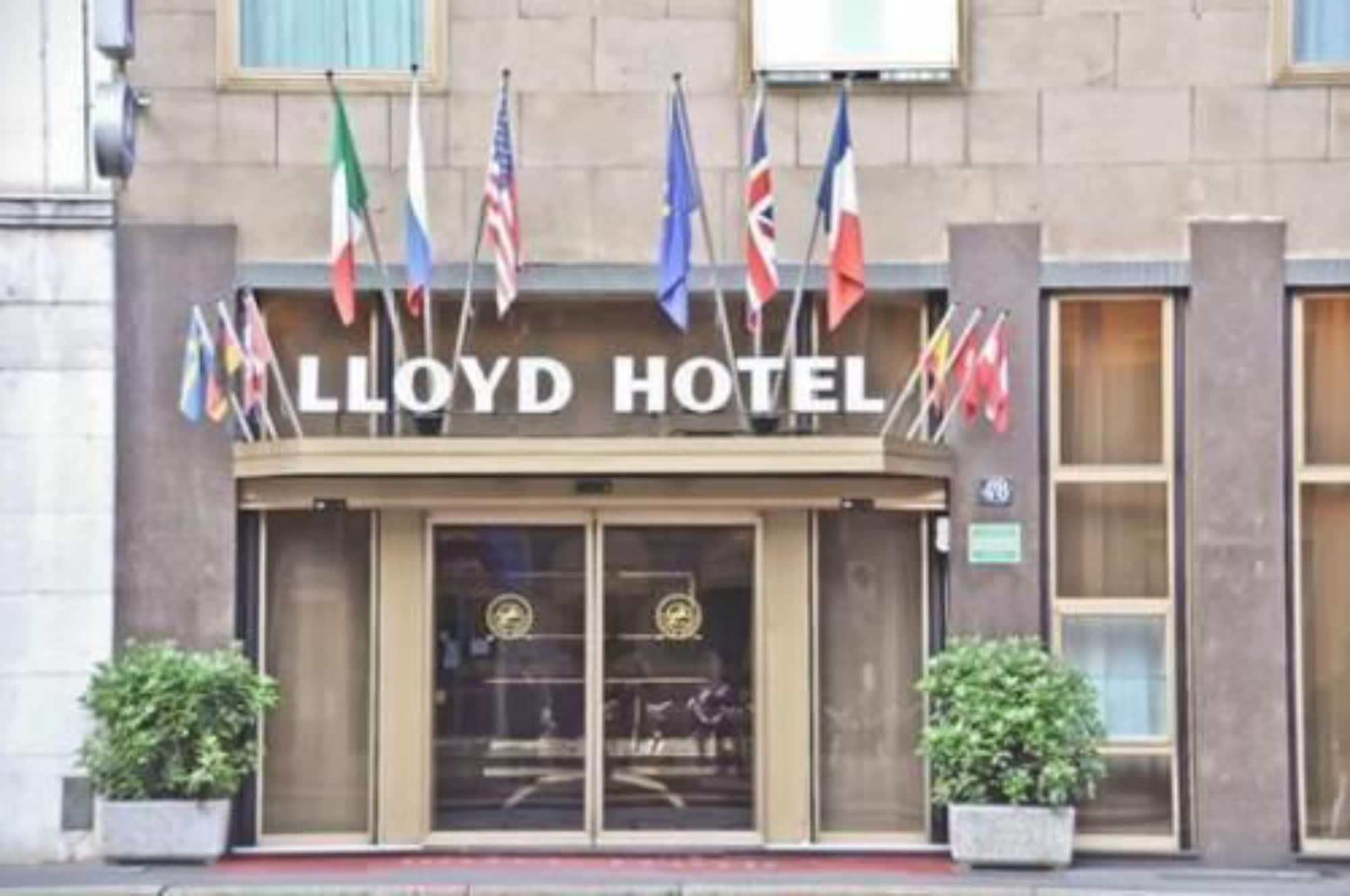 Vista Exterior Hotel Lloyd Milan