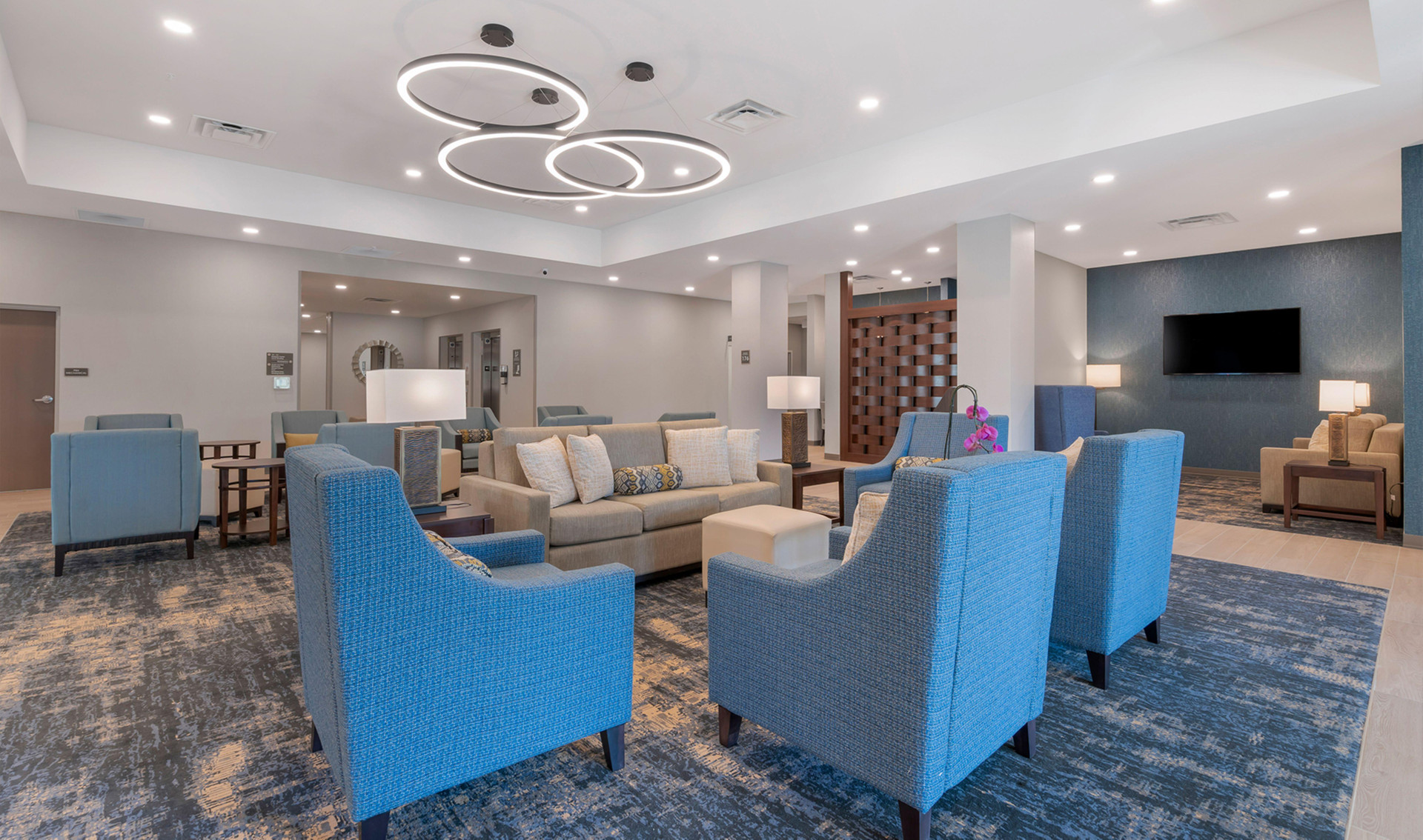 Vista Lobby Pestana Orlando Suites - Lake Buena Vista