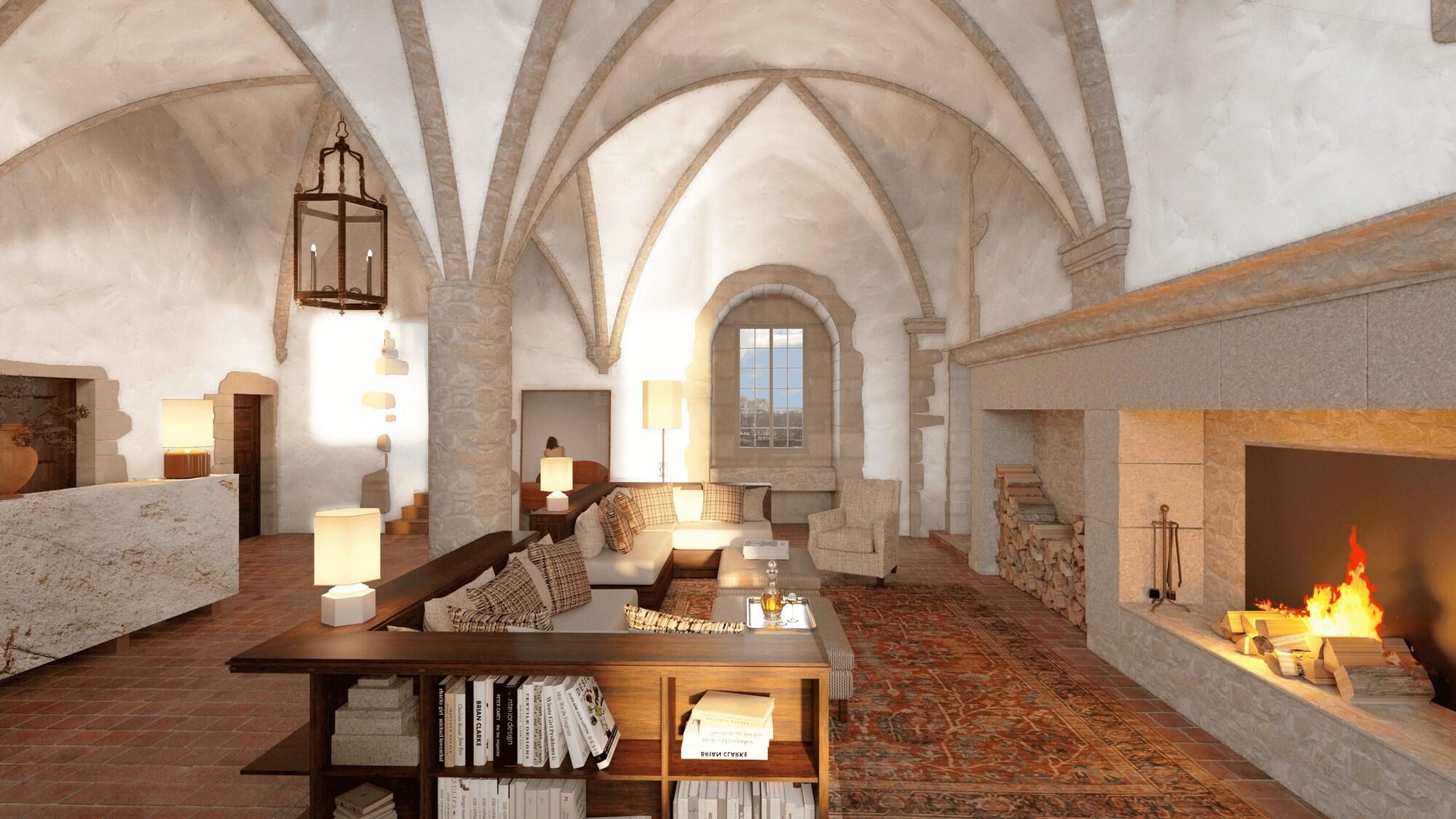 Vista Lobby Les Sources de Vougeot