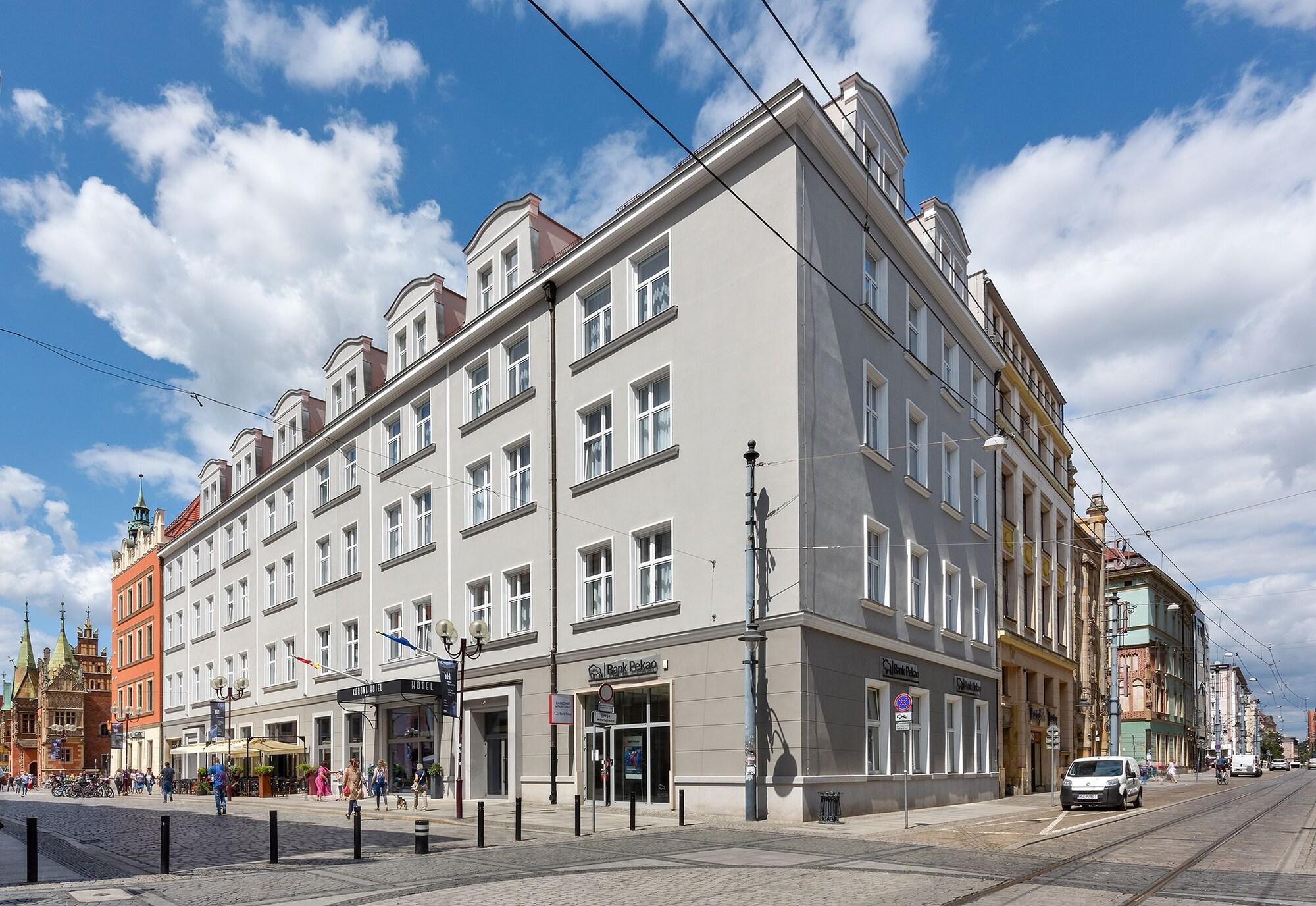 Vista Exterior Korona Hotel Wroclaw Market Square