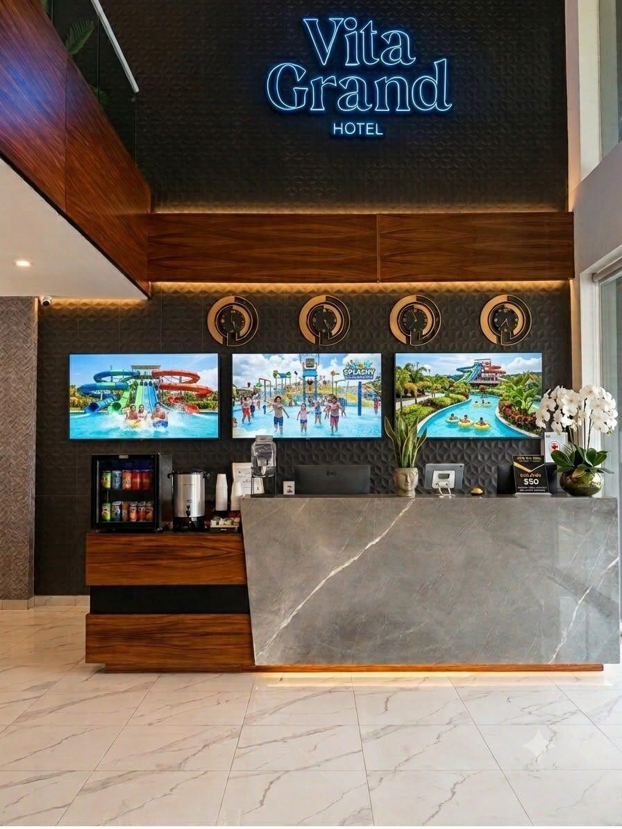 Vista Lobby Vita Grand Hotel