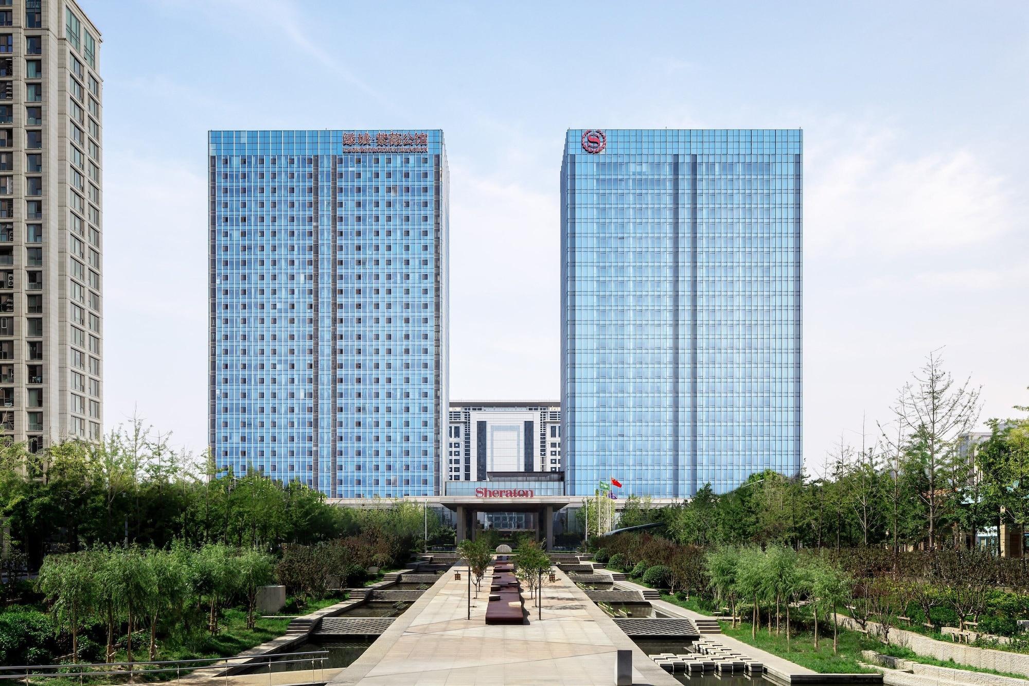 Vista Exterior Sheraton Qingdao Jiaozhou Hotel