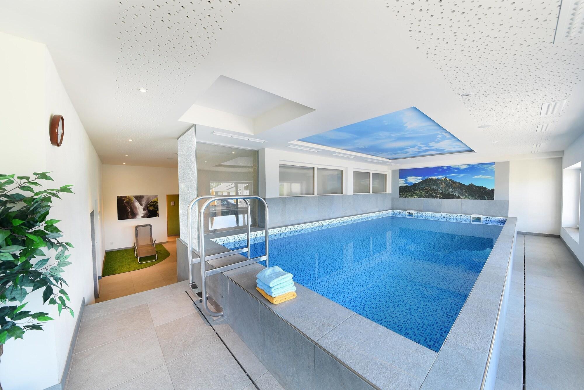 Vista Piscina Hotel Tirolerhof