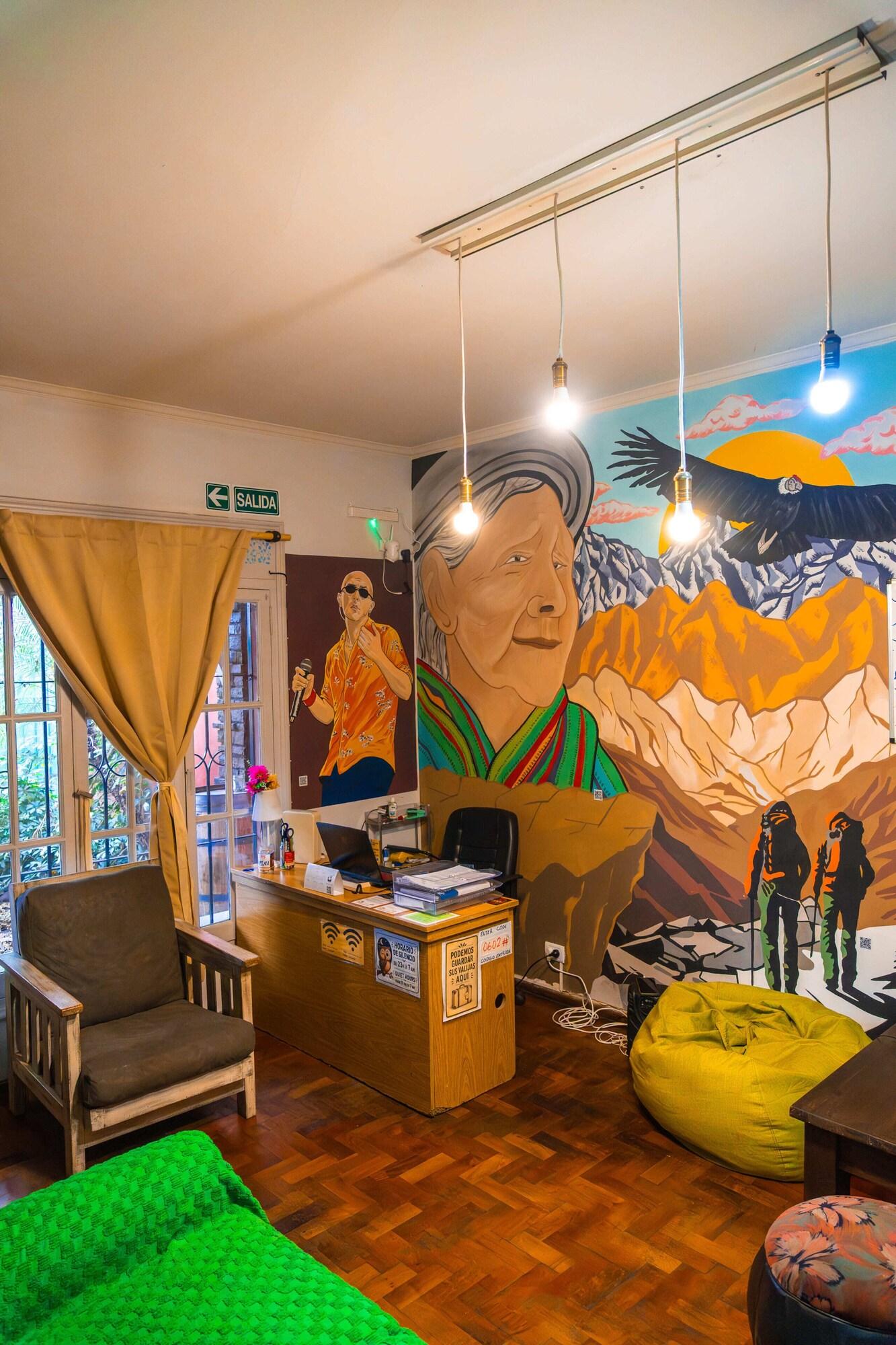 Vista Lobby Pulkay Hostel Folk