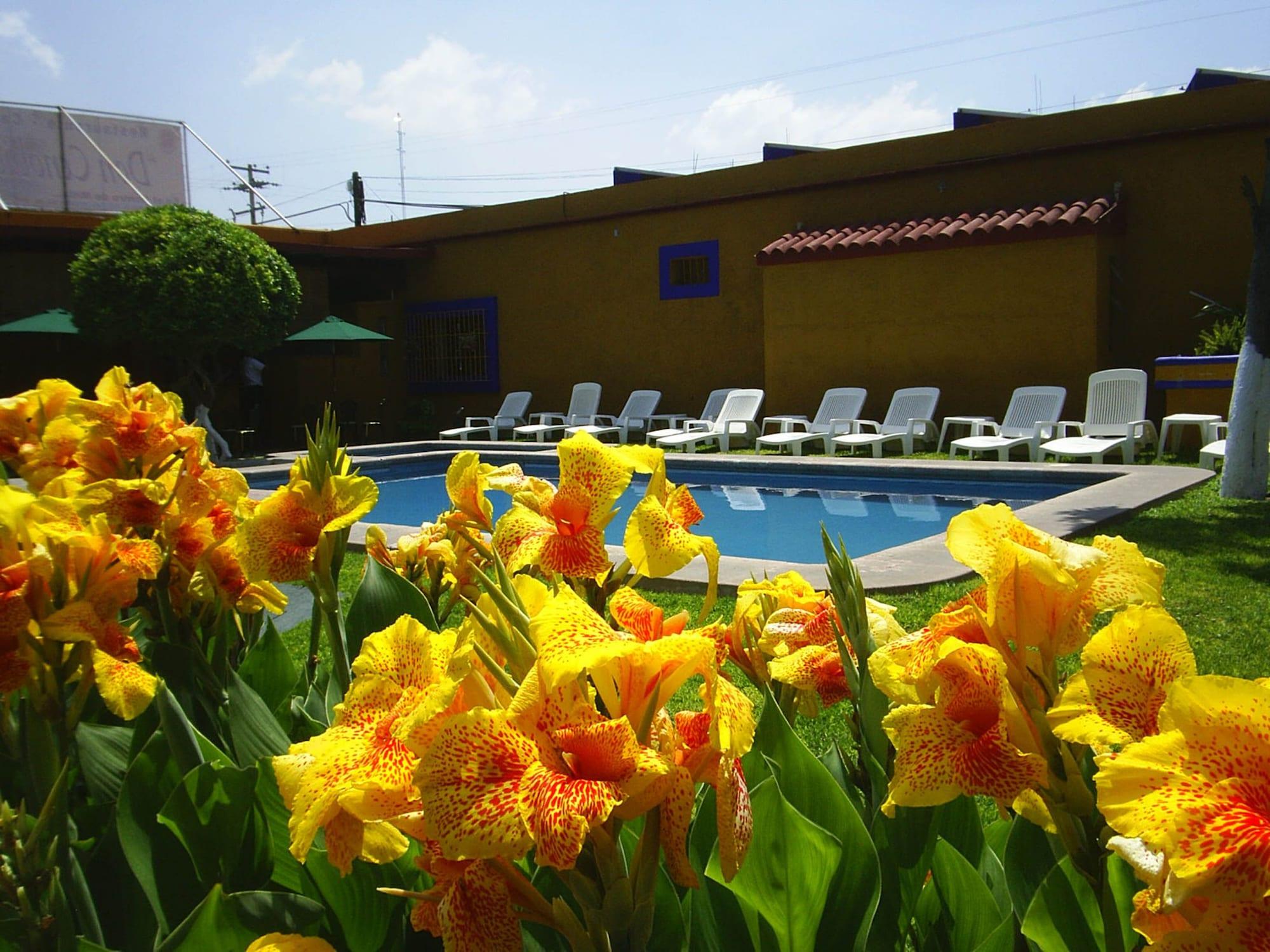 Vista Piscina Hotel Hacienda Don Cenobio